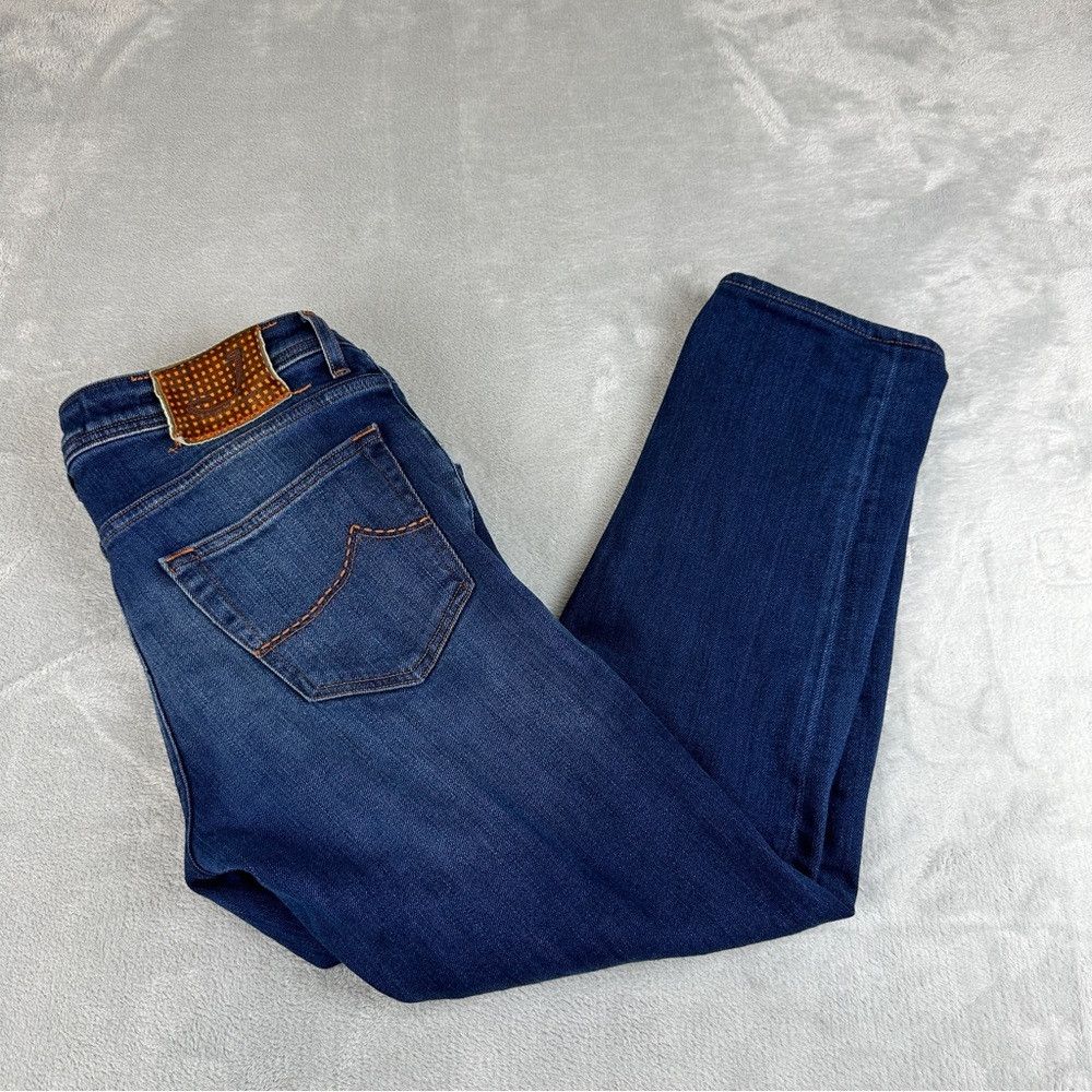 Jacob Cohen Jacob Cohen Style 622 Men's Size 34 Dark Blue Jeans Made in |  Grailed