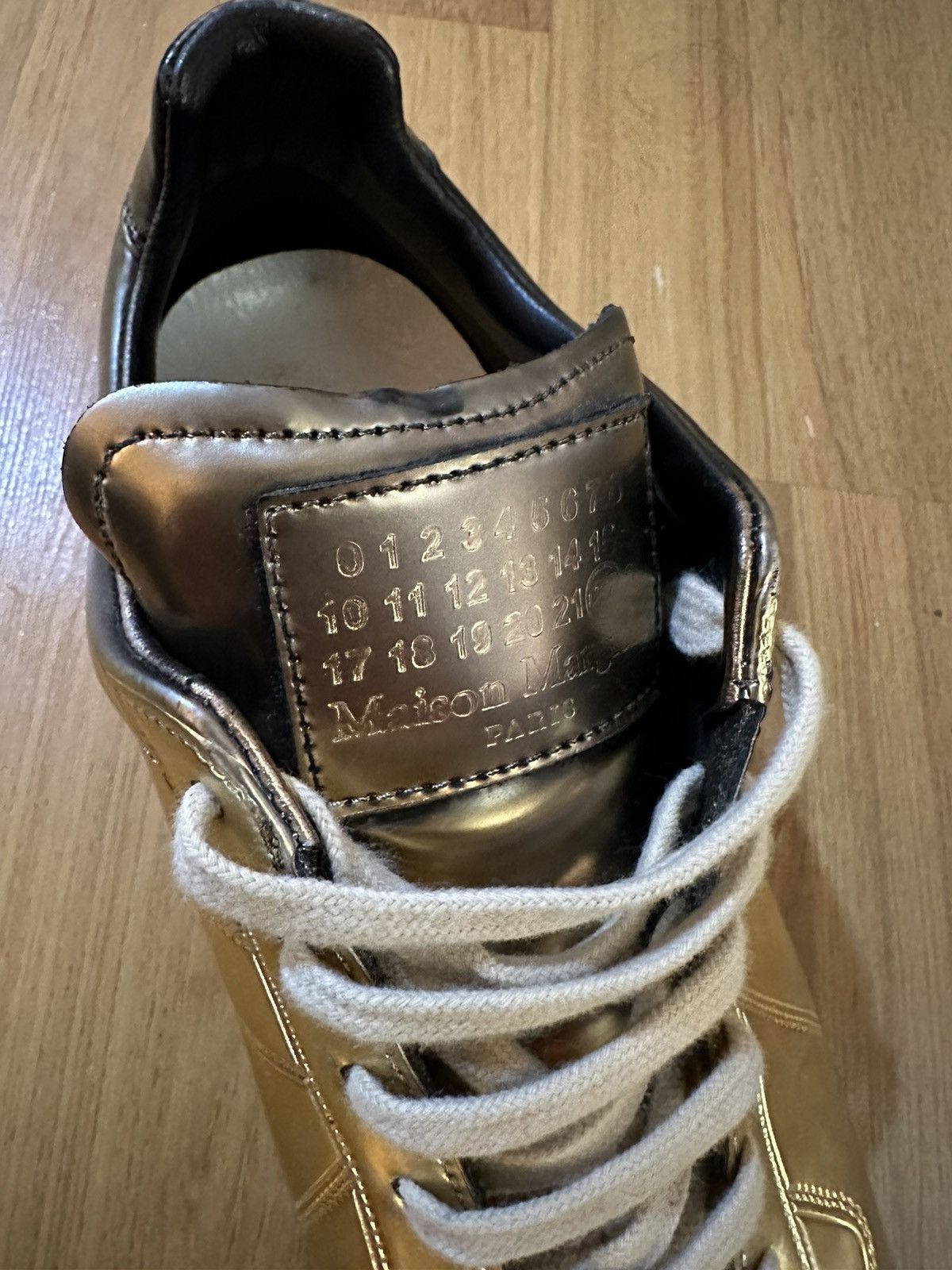 Maison Margiela Maison Margiela GAT Gold Ombre Limited Edition Size US 8 / EU 41 - 18 Thumbnail