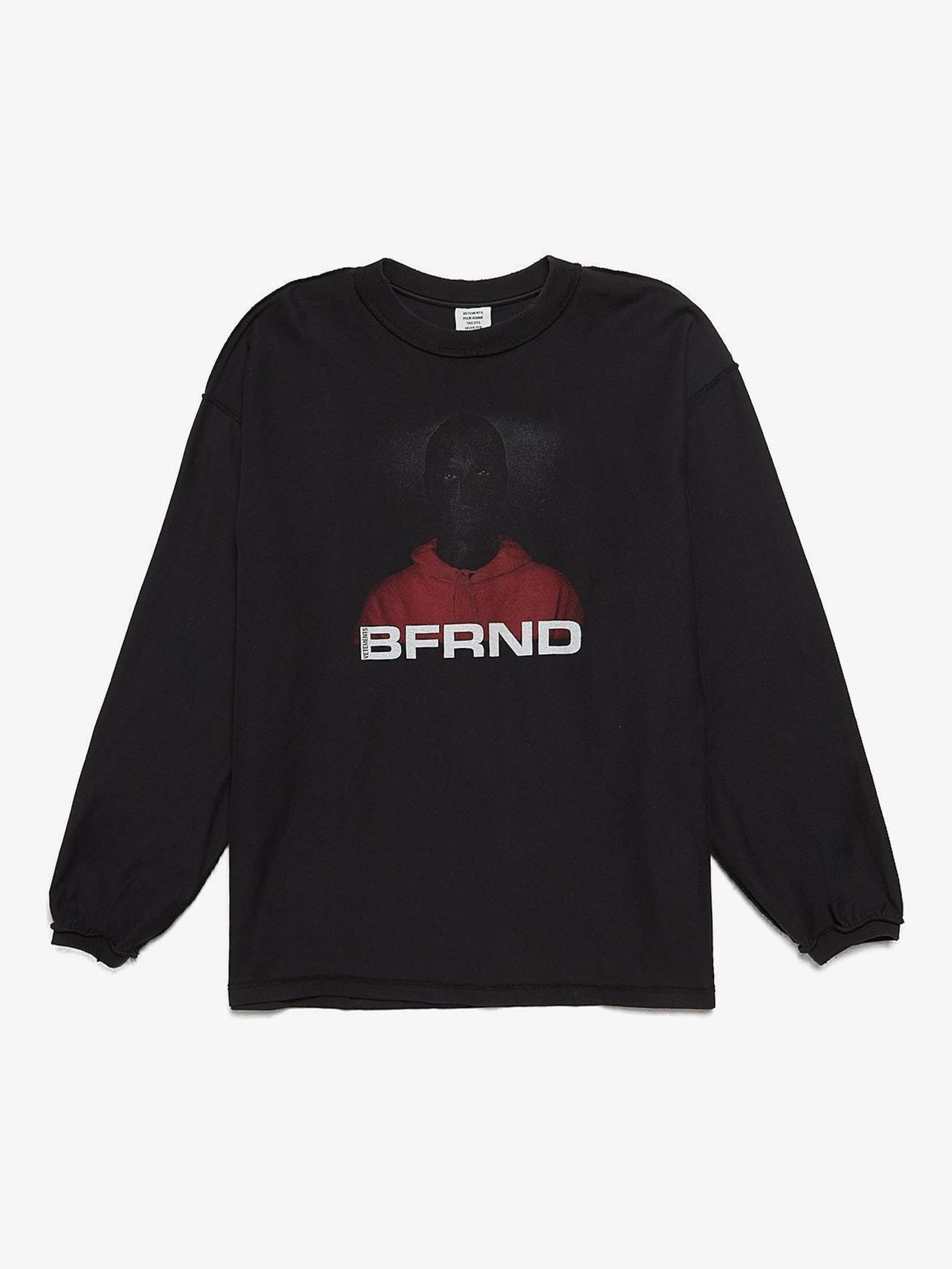 VETEMENTS BFRND グラフィック Tシャツ ダークグレー