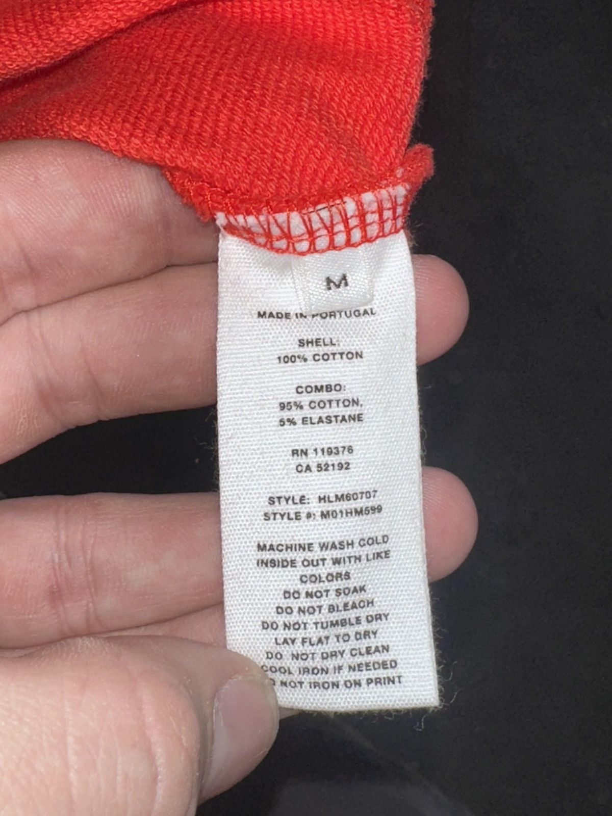 Helmut Lang HELMUT LANG LIFEGAURD LIFESAVER HOODIE SIZE M Size US M / EU 48-50 / 2 - 6 Thumbnail