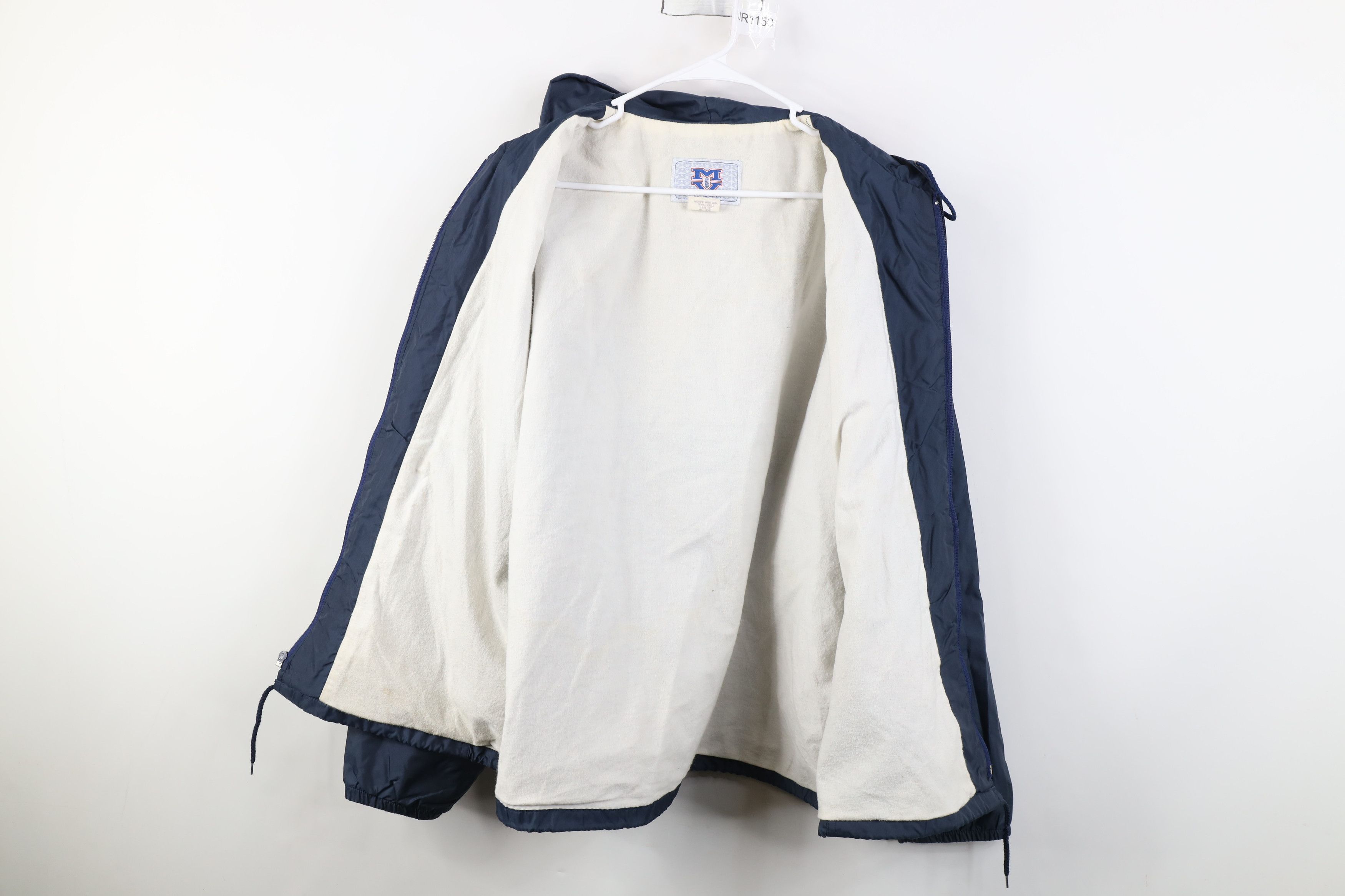 Vintage Vintage 90s WPVFTV NYPD Blue TV Show Lined Hooded Jacket USA Size US L / EU 52-54 / 3 - 10 Thumbnail
