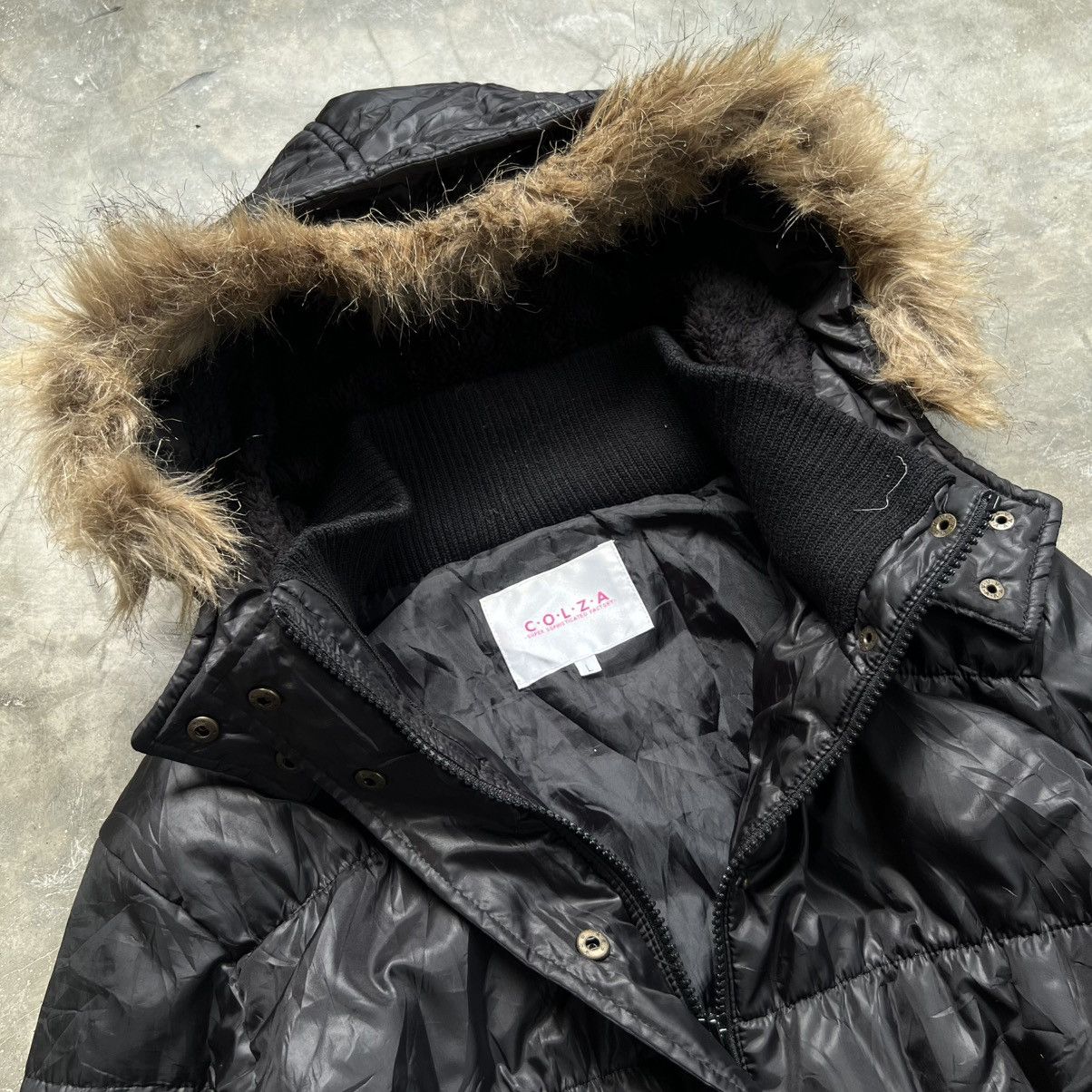 Hysteric Glamour 2000s Colza Vkei Style Fur Hoodie Puffer Jacket Size US L / EU 52-54 / 3 - 5 Thumbnail