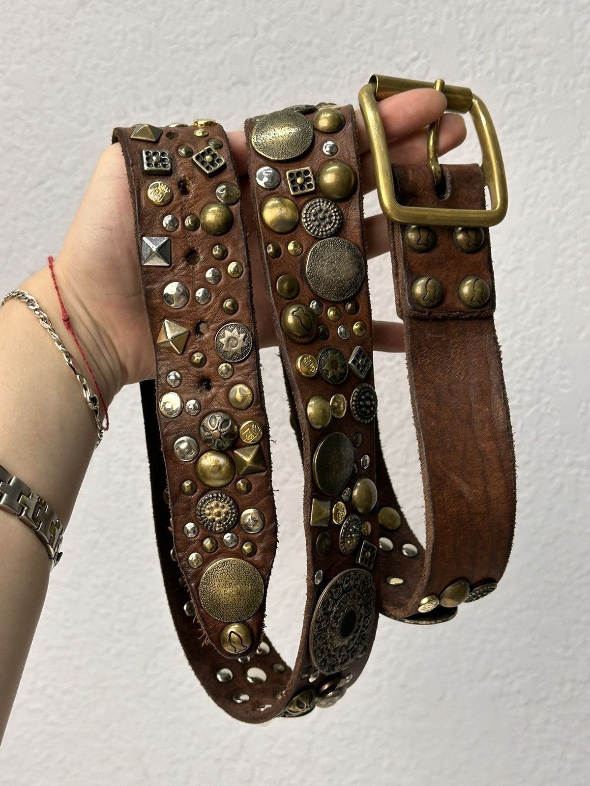 Other Vintage Belt B.B.Simon leather Avantgarde Hysteric Glamour Size ONE SIZE - 8 Thumbnail
