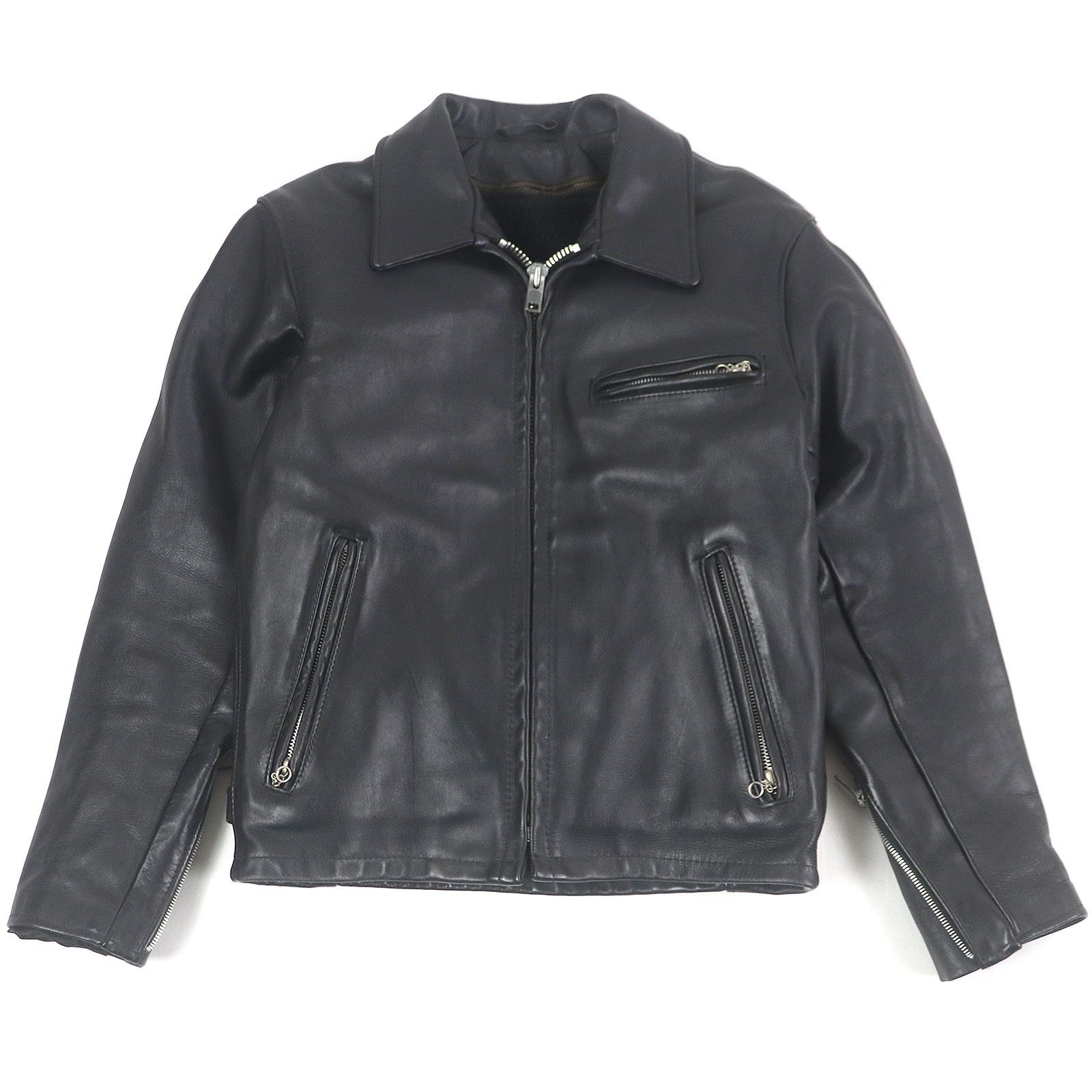 Other Schott 2WAY Single Riders Jacket Leather Jacket Leather Outerwear