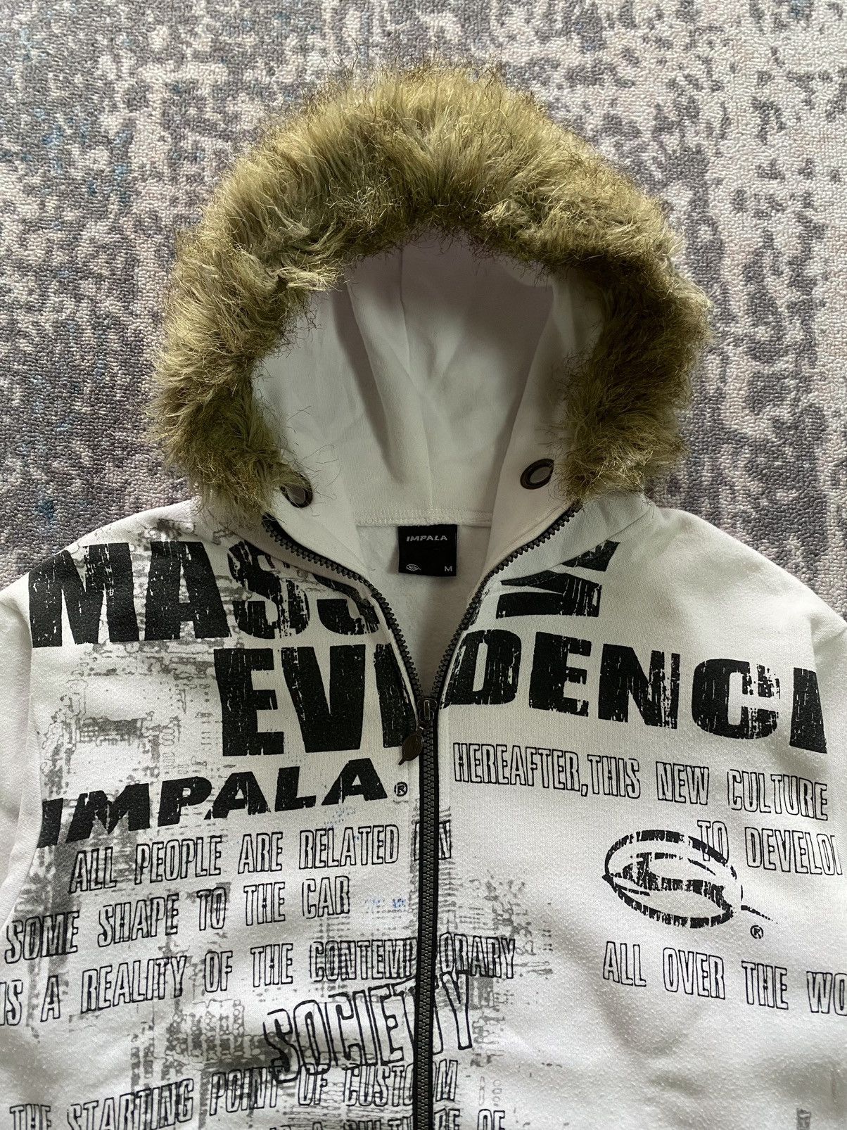 If Six Was Nine Y2K Impala poem fur hoodie ifsix lgb style Size US M / EU 48-50 / 2 - 4 Thumbnail