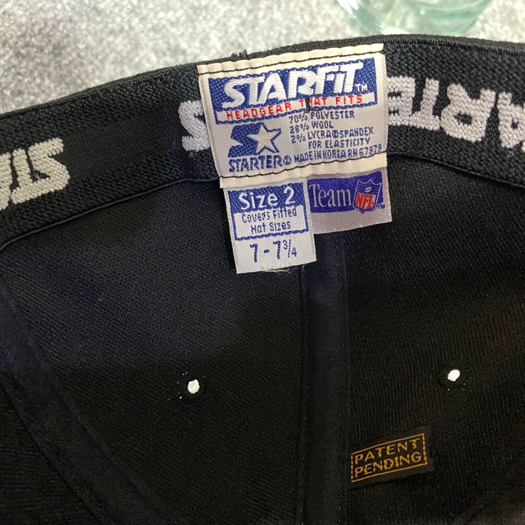 Vintage VINTAGE Cowboys 1994 Hat 7 3/4 Black Starter Embroidered Baseball Cap Unisex Adults Mens/Unisex Size ONE SIZE - 4 Thumbnail