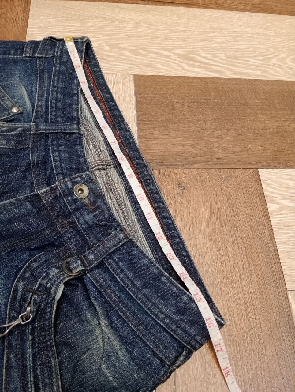 Nicole Club NICOLE CLUB FOR MEN JAPAN 3D DENIM WITH UNIQUE ZIPPER PANTS Size US 33 - 11 Thumbnail