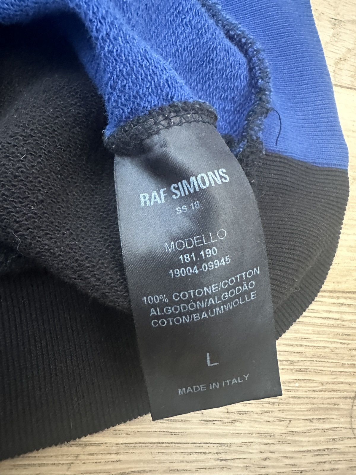 Raf Simons Raf Simons AW18 Joy Division Sweater Size US L / EU 52-54 / 3 - 4 Thumbnail