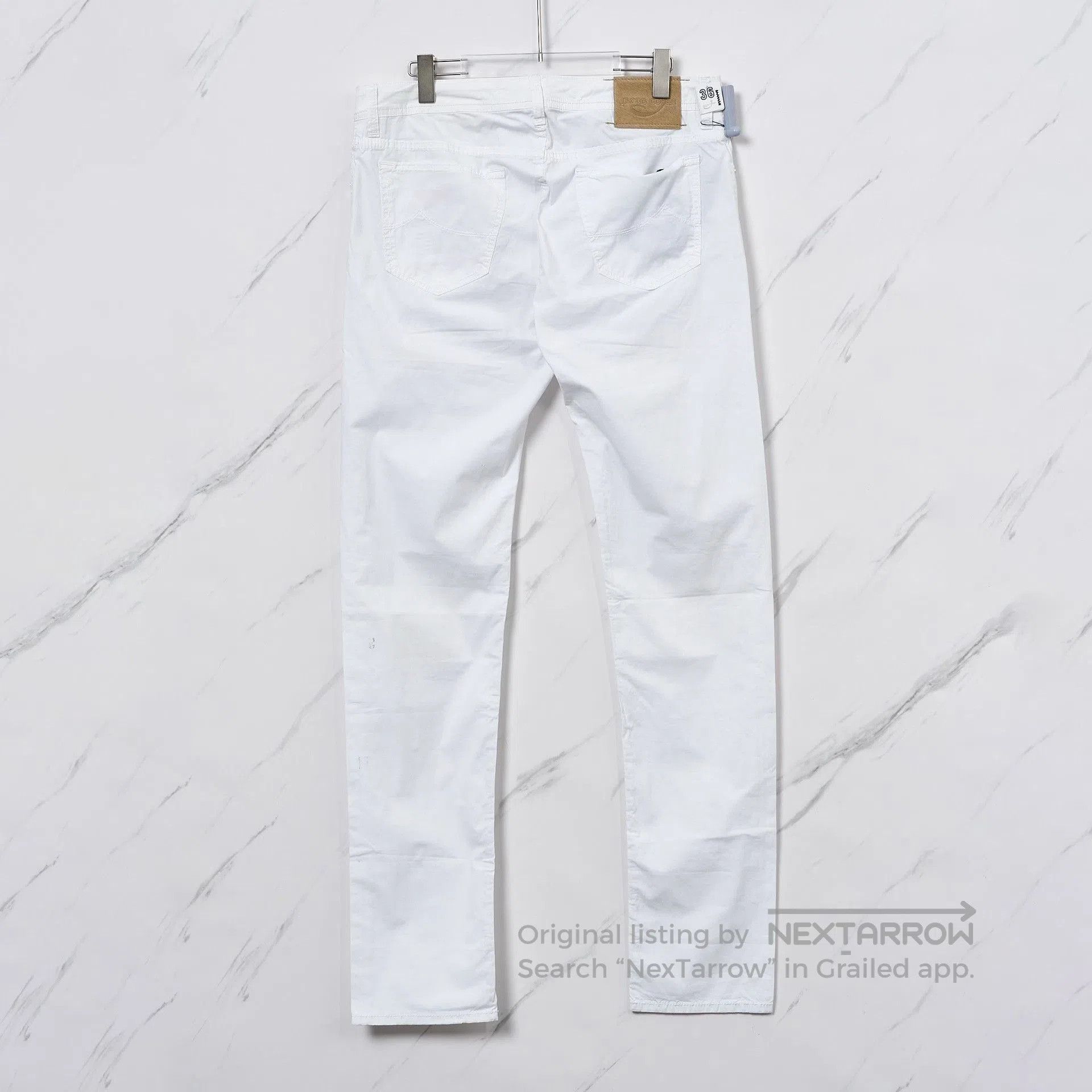 Jacob Cohen Jacob Cohen Men's Solid Straight-Leg Casual Pants. Size US 36 / EU 52 - 4 Thumbnail