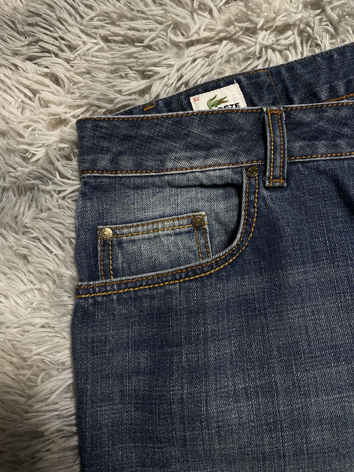 Lacoste × Vintage Lacoste Jeans Size 52, Dark Blue, Vintage Style Size US 36 / EU 52 - 4 Thumbnail