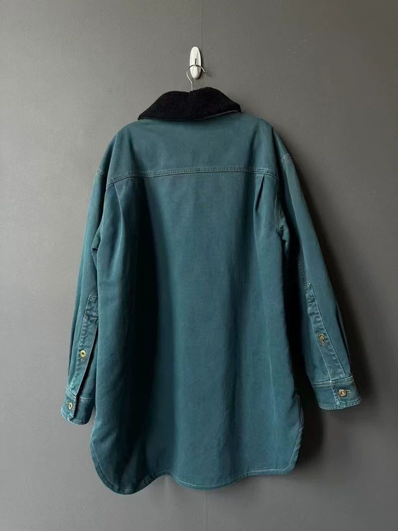 Loewe LOEWE Coat with wool collar and leather label Size M / US 6-8 / IT 42-44 - 2 Thumbnail