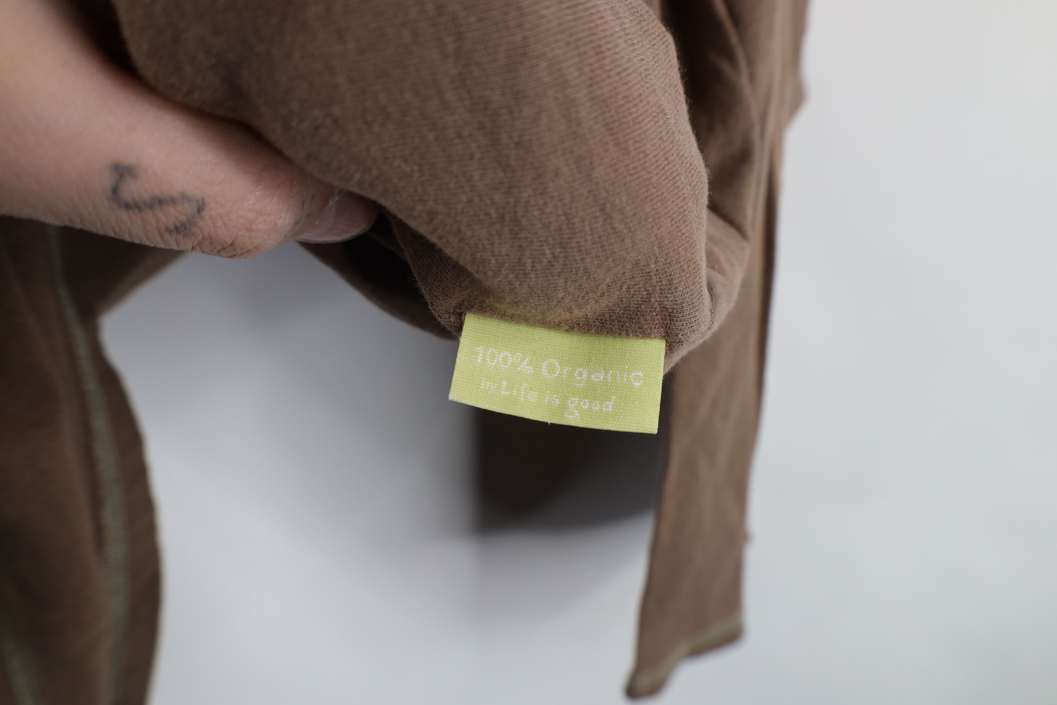 Life is Good × Vintage Good Karma Life Is Good Cotton Long Sleeve T-Shirt Brown Size M / US 6-8 / IT 42-44 - 8 Thumbnail