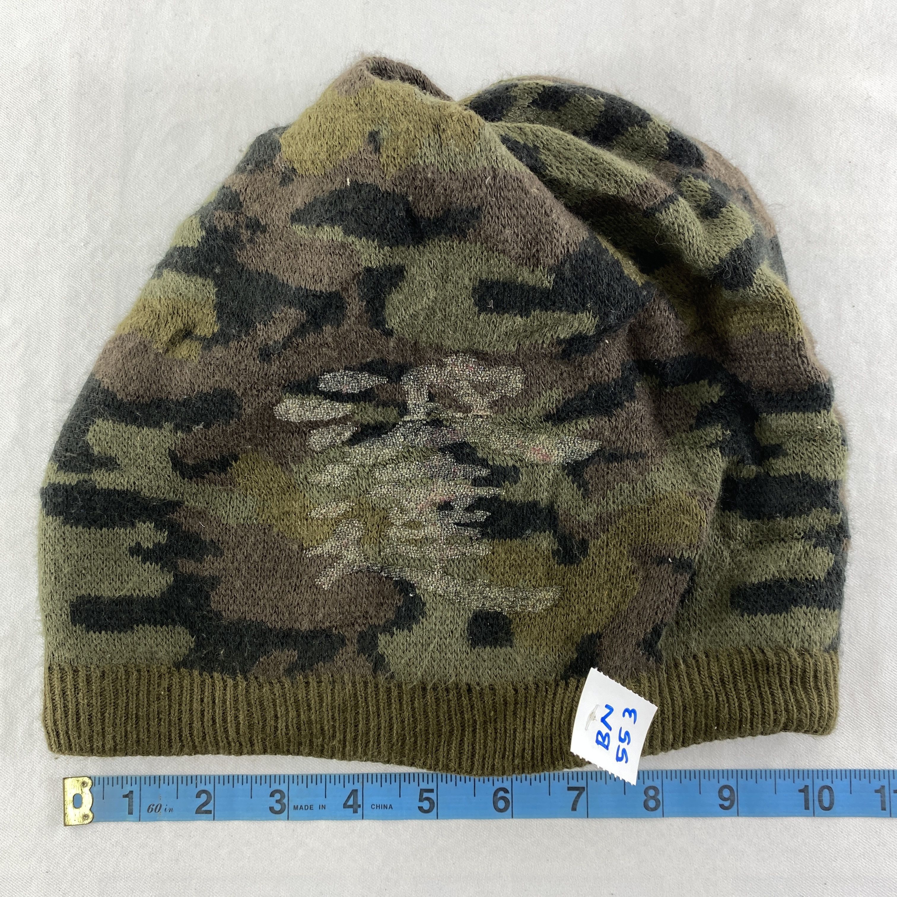 Japanese Brand Army Design Snow Cap Hat Beanie -BN553 Size ONE SIZE - 4 Thumbnail