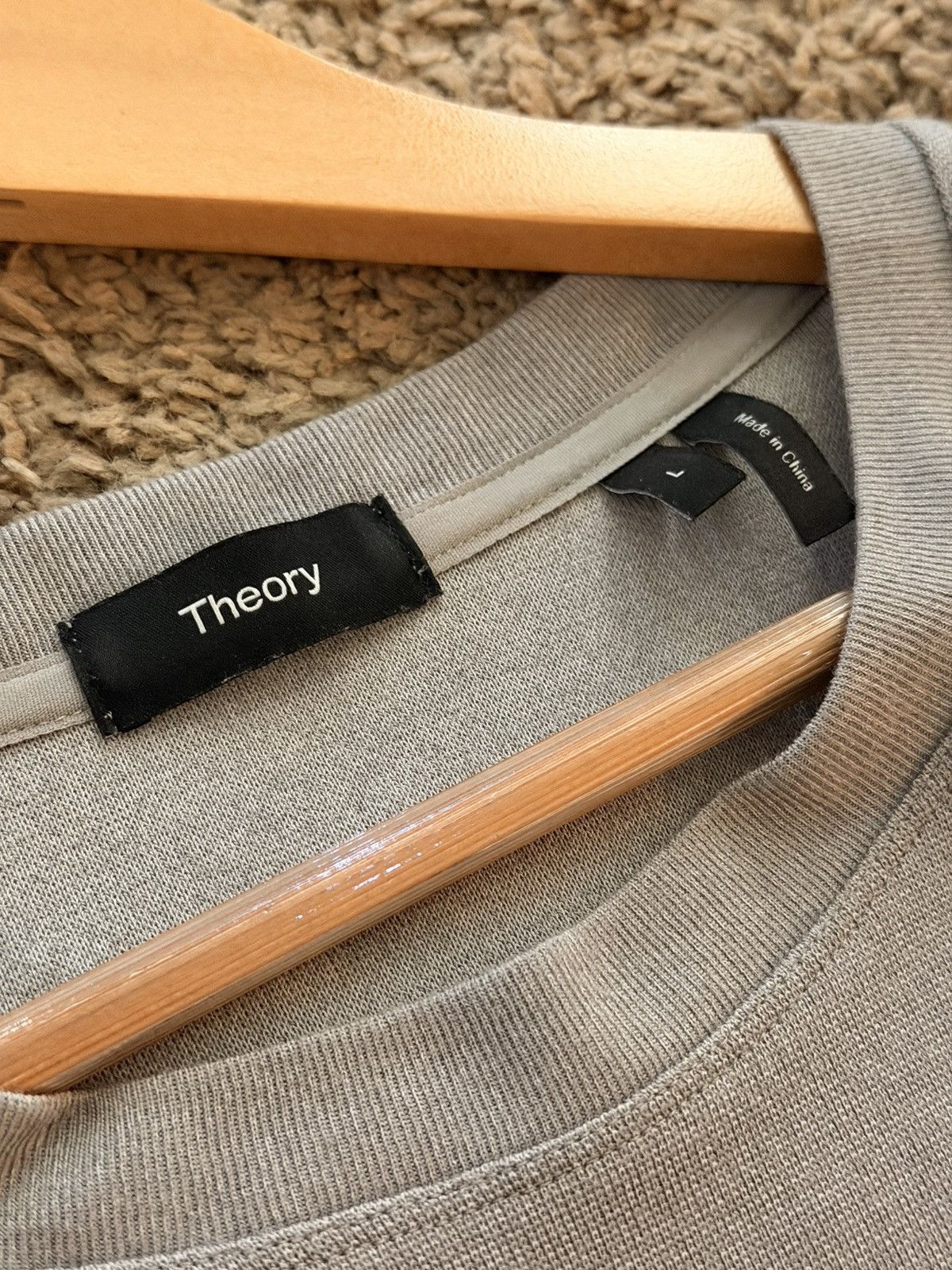 Theory Theory Essential Milano Long-Sleeve Tee Size US L / EU 52-54 / 3 - 2 Thumbnail