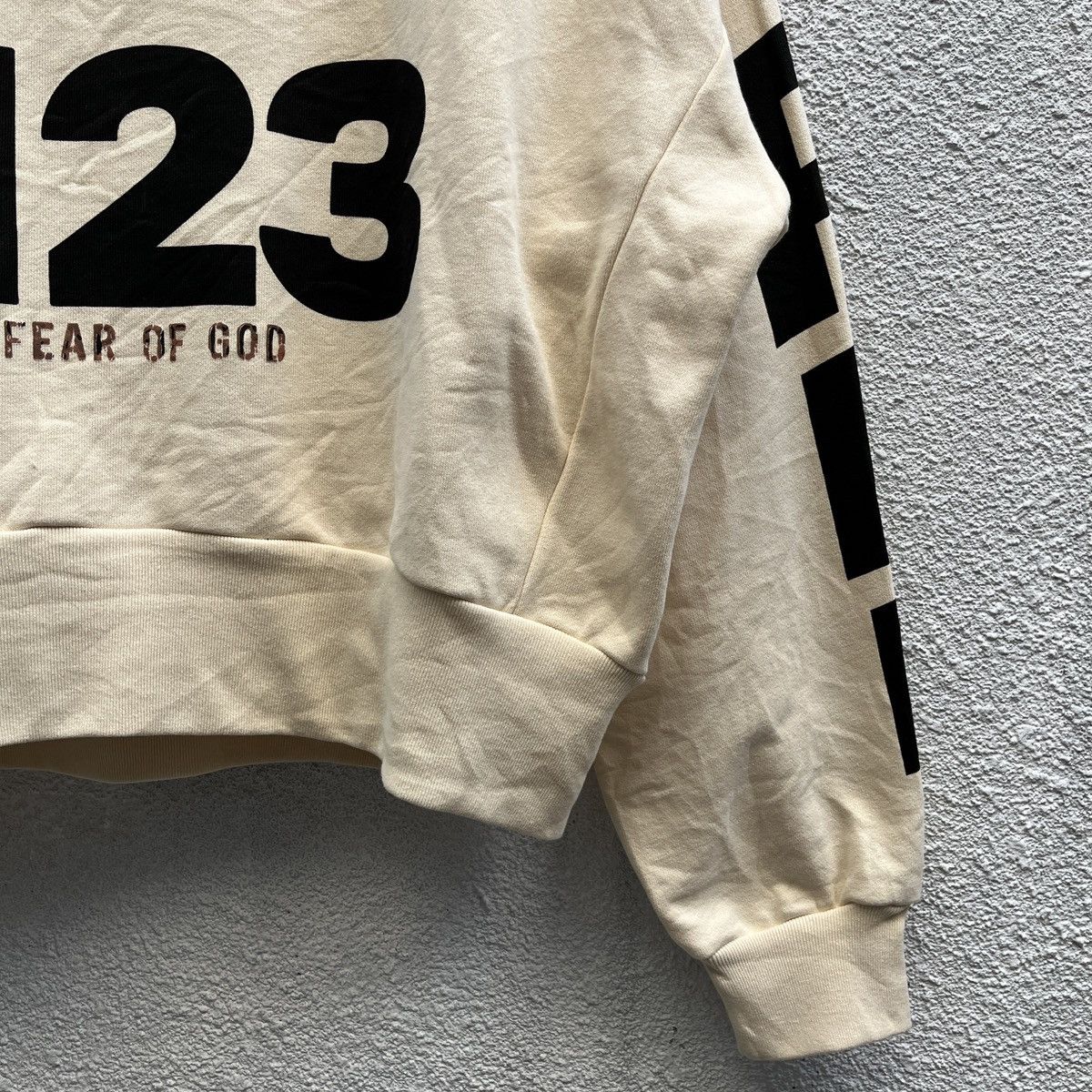 Fear of God × RRR-123 Fear of God - RRR-123 Revival Ivory Hoodie Size US S / EU 44-46 / 1 - 11 Thumbnail