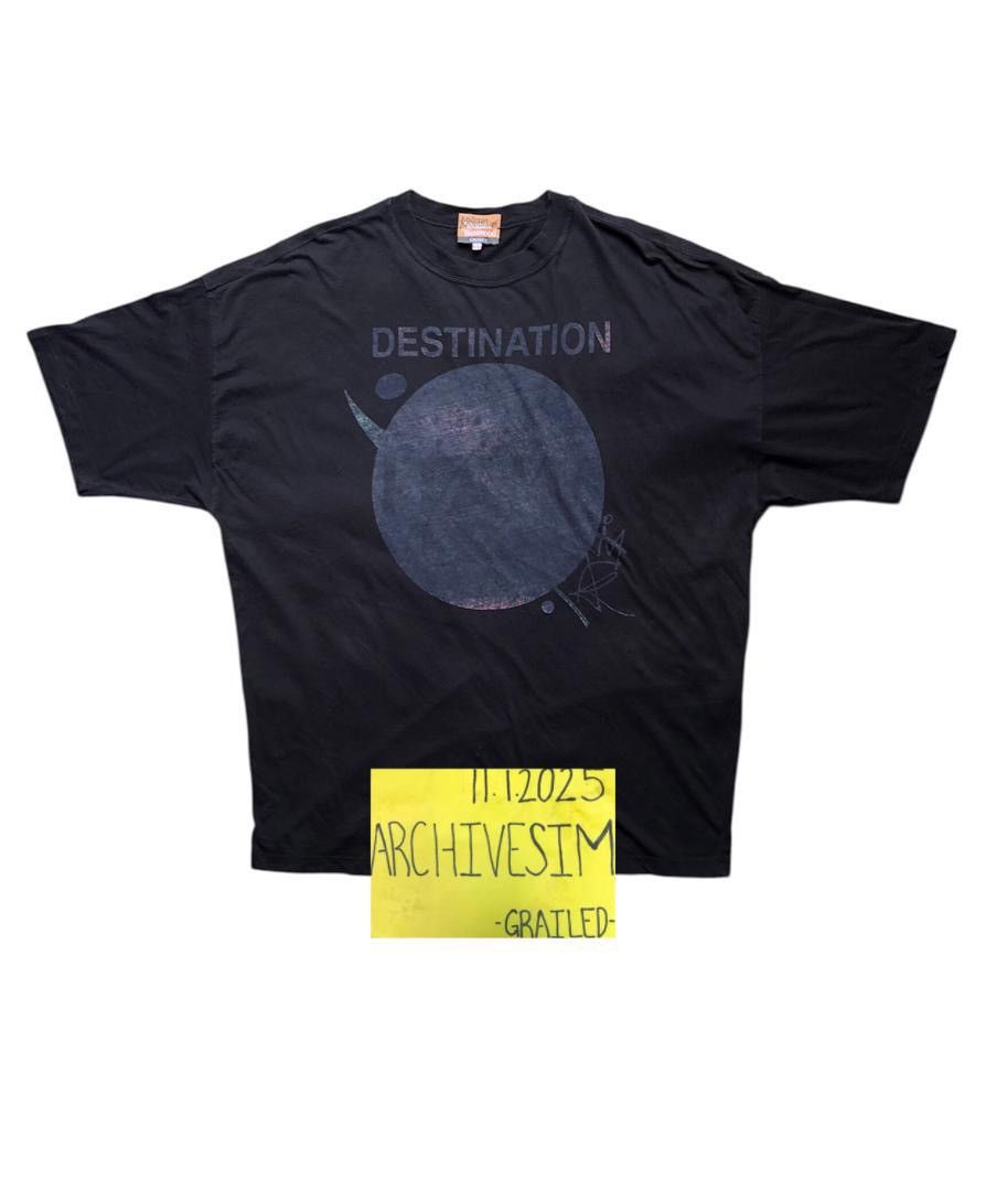 Vivienne Westwood Vivienne Westwood Destination Logo Earth Sign Tee Size US XL / EU 56 / 4 - 2 Thumbnail