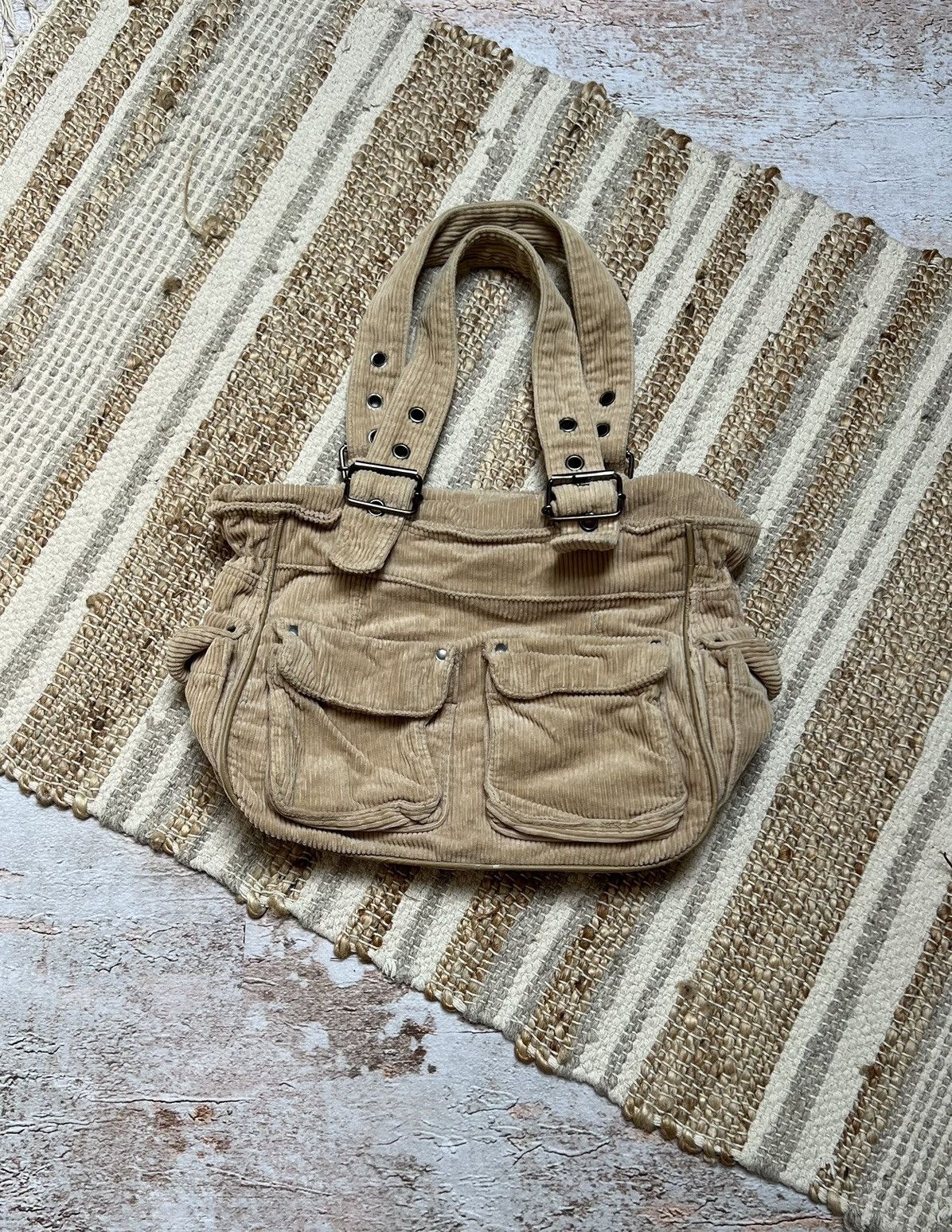 Other vintage corduroy multi pocket bag Size ONE SIZE - 1 Thumbnail