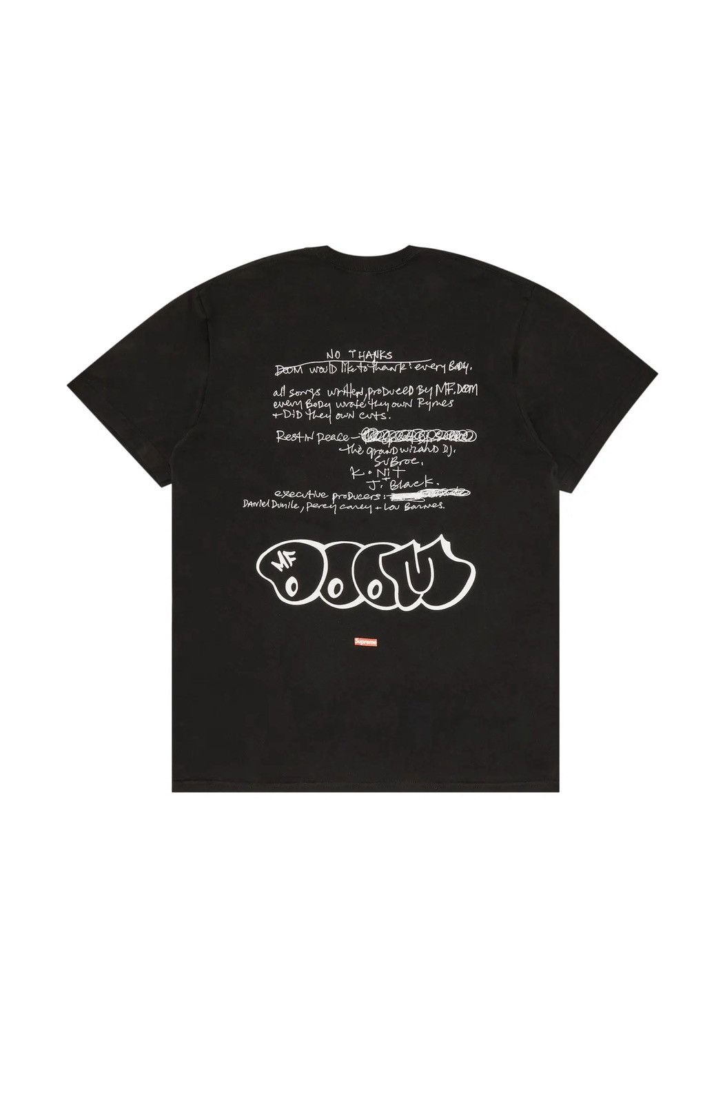 MF Doom × Supreme Supreme x MF DOOM Tee Size US M / EU 48-50 / 2 - 2 Thumbnail