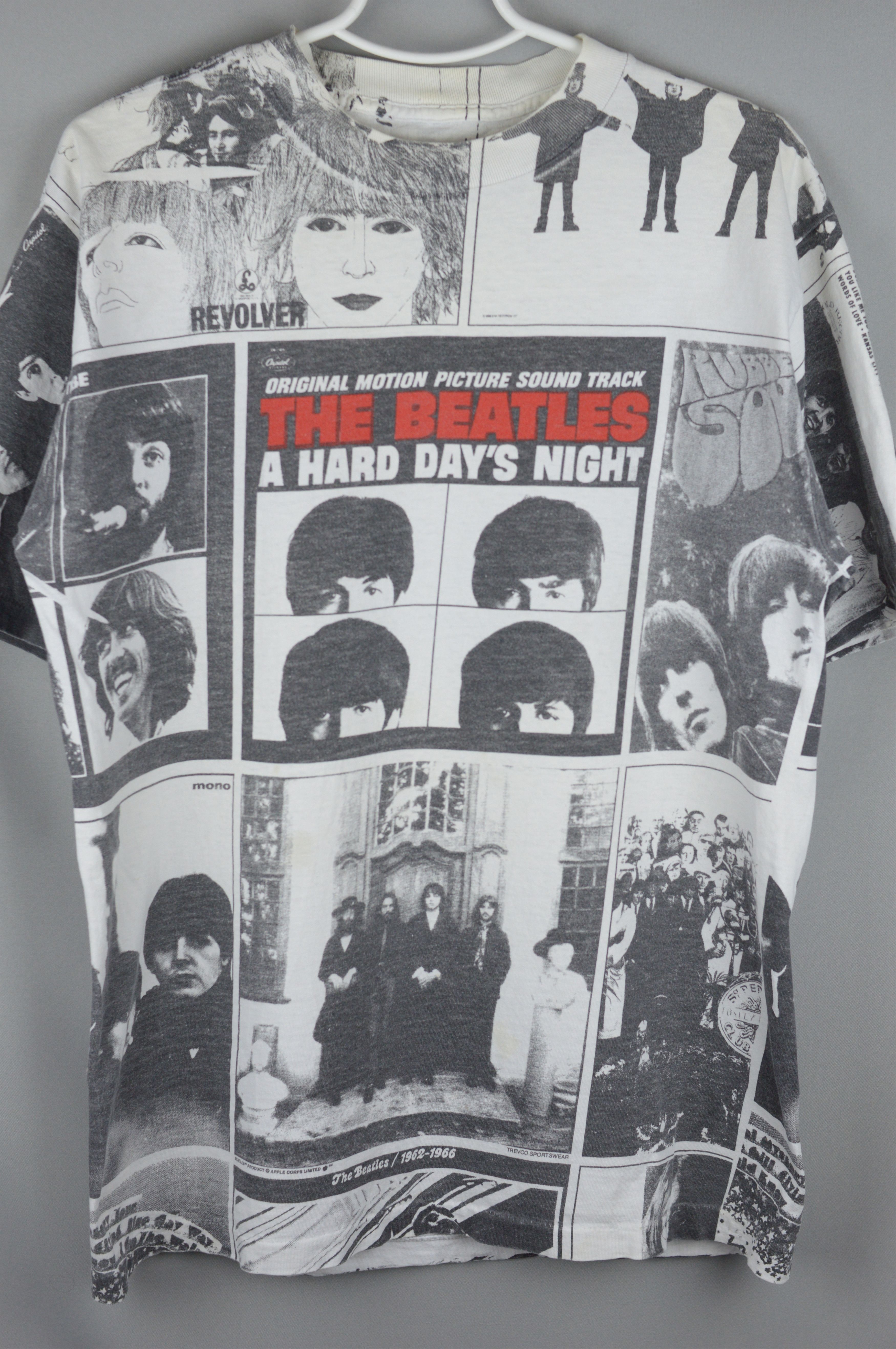 Vintage Vintage The Beatles A Hard Days Night 90s t shirt Size US L / EU 52-54 / 3 - 7 Thumbnail