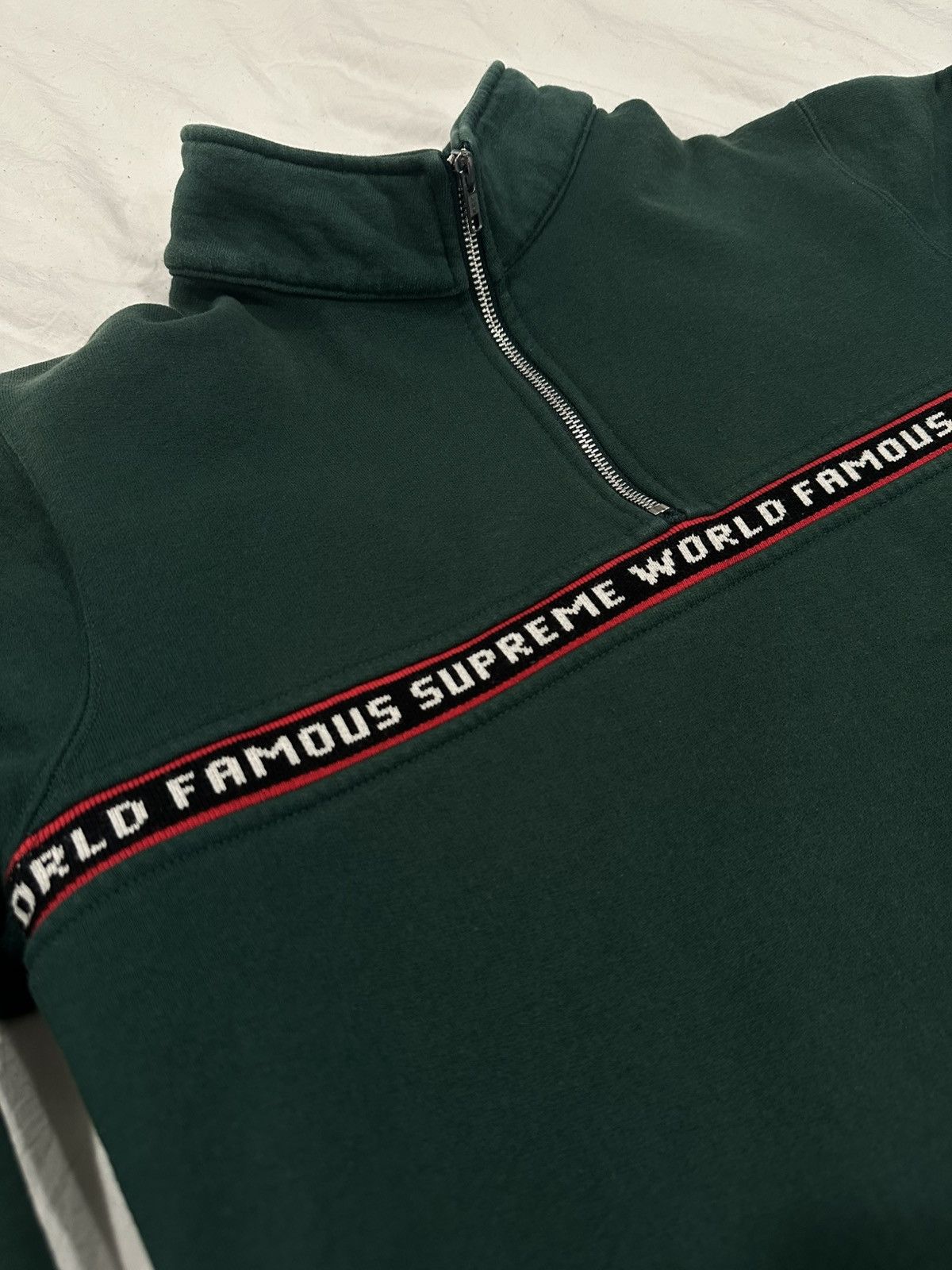 Supreme FW16 Supreme World Famous Half Zip Size US M / EU 48-50 / 2 - 1 Thumbnail