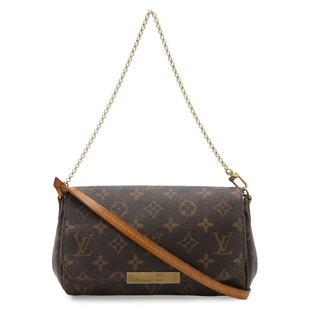 Louis Vuitton Louis Vuitton Louis Vuitton Favorite PM Monogram Shoulder Bag Textile Shoulder Bag M40717 DUTY FREE for USA Size ONE SIZE - 1 Thumbnail