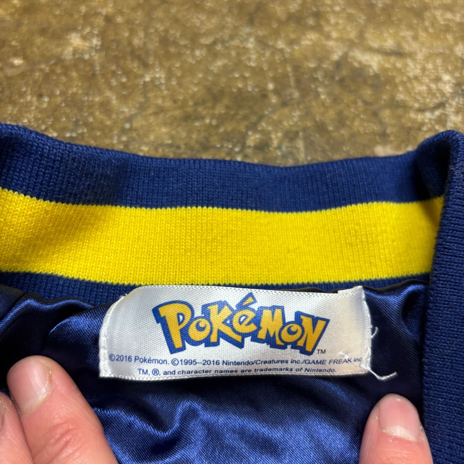Nintendo × Pokemon Pokemon Pikachu Satin Bomber Sukajan Jacket Men's M Nintendo Size US M / EU 48-50 / 2 - 5 Thumbnail