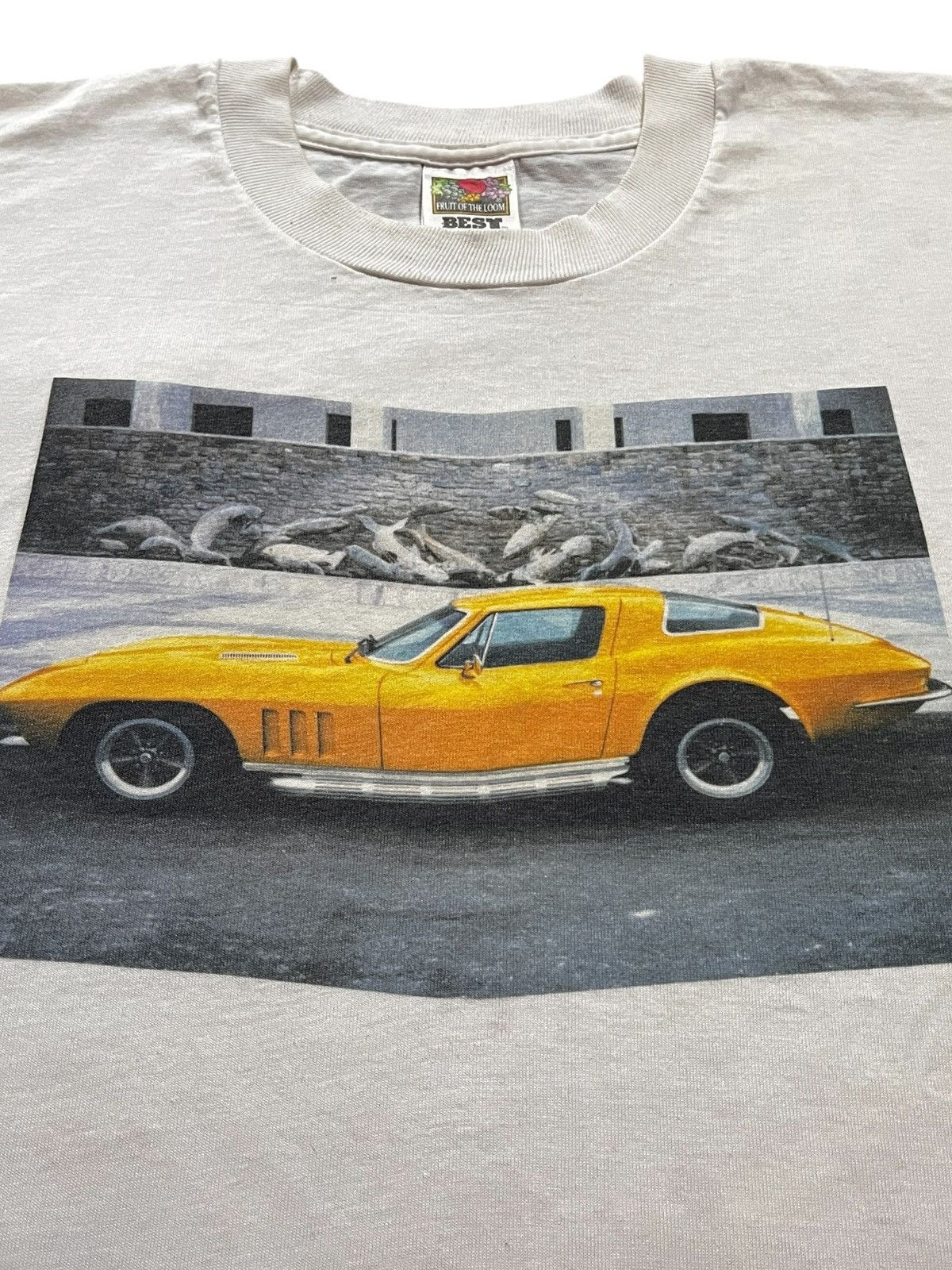 Vintage 1990s Chevrolet - Corvette Stingray 1967 Size US L / EU 52-54 / 3 - 2 Thumbnail