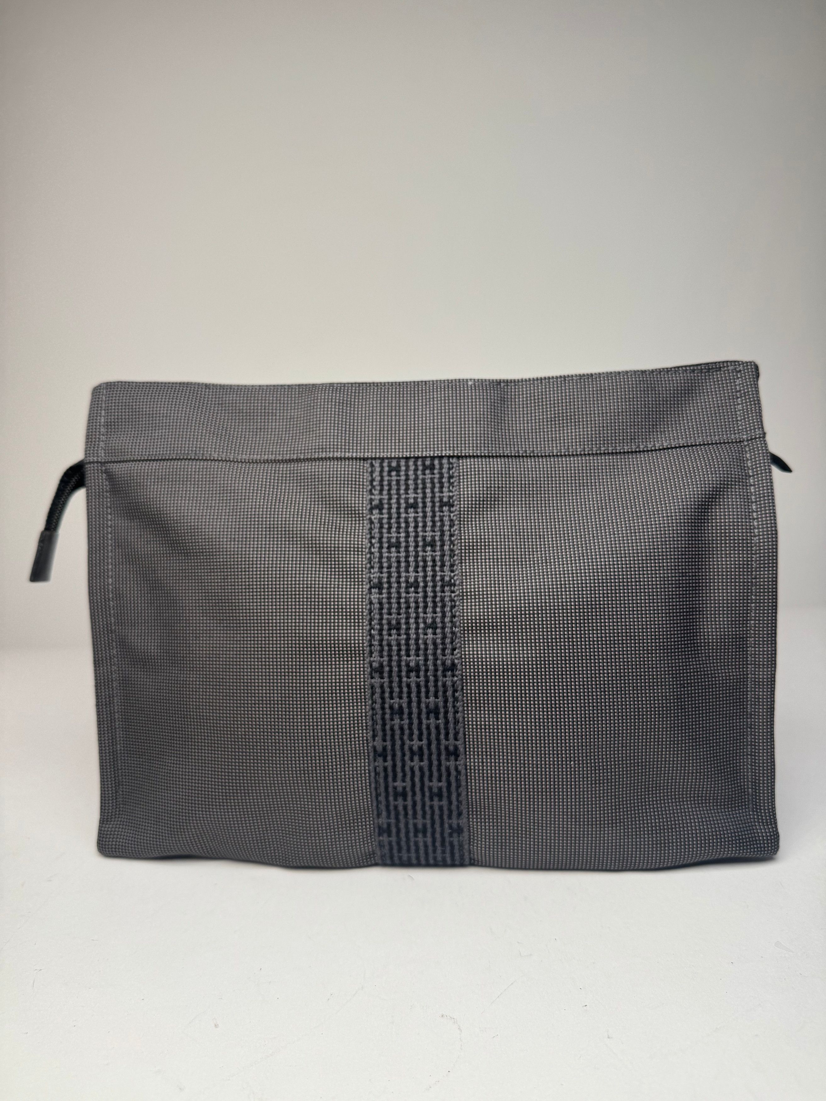 Other Vintage Hermes Paris Clutch Anthracite Black Size ONE SIZE - 1 Thumbnail