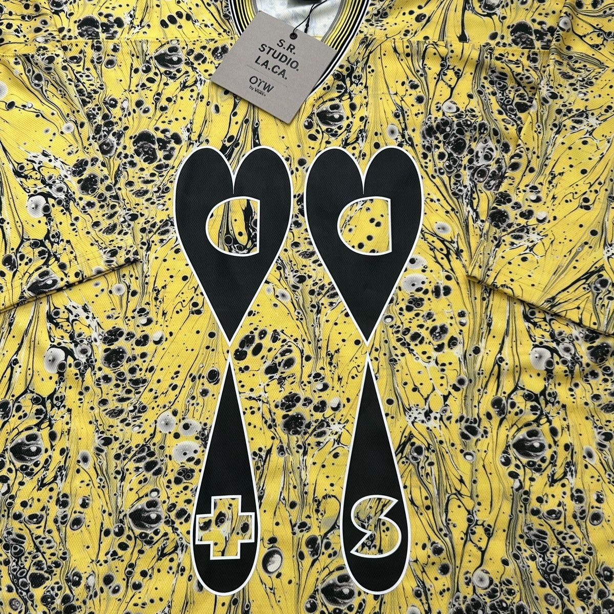 Sterling Ruby × Vans OTW X S.R. STUDIO. LA. CA. MARBLED HOCKEY JERSEY Raf Simons Size US M / EU 48-50 / 2 - 2 Thumbnail