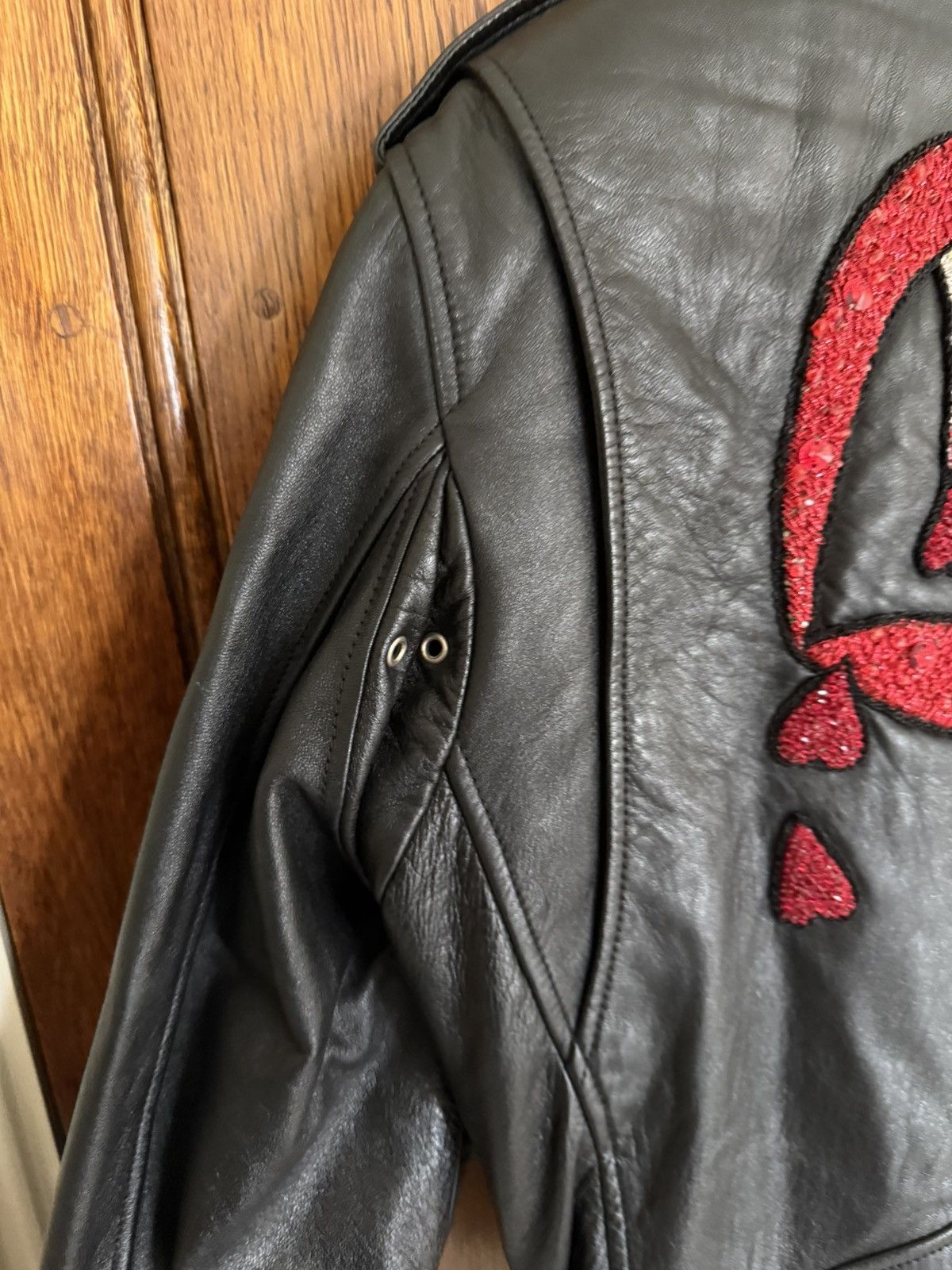 Saint Laurent Paris Saint Laurent Bloodluster leather L17 biker jacket Grail 50 Size US M / EU 48-50 / 2 - 19 Thumbnail