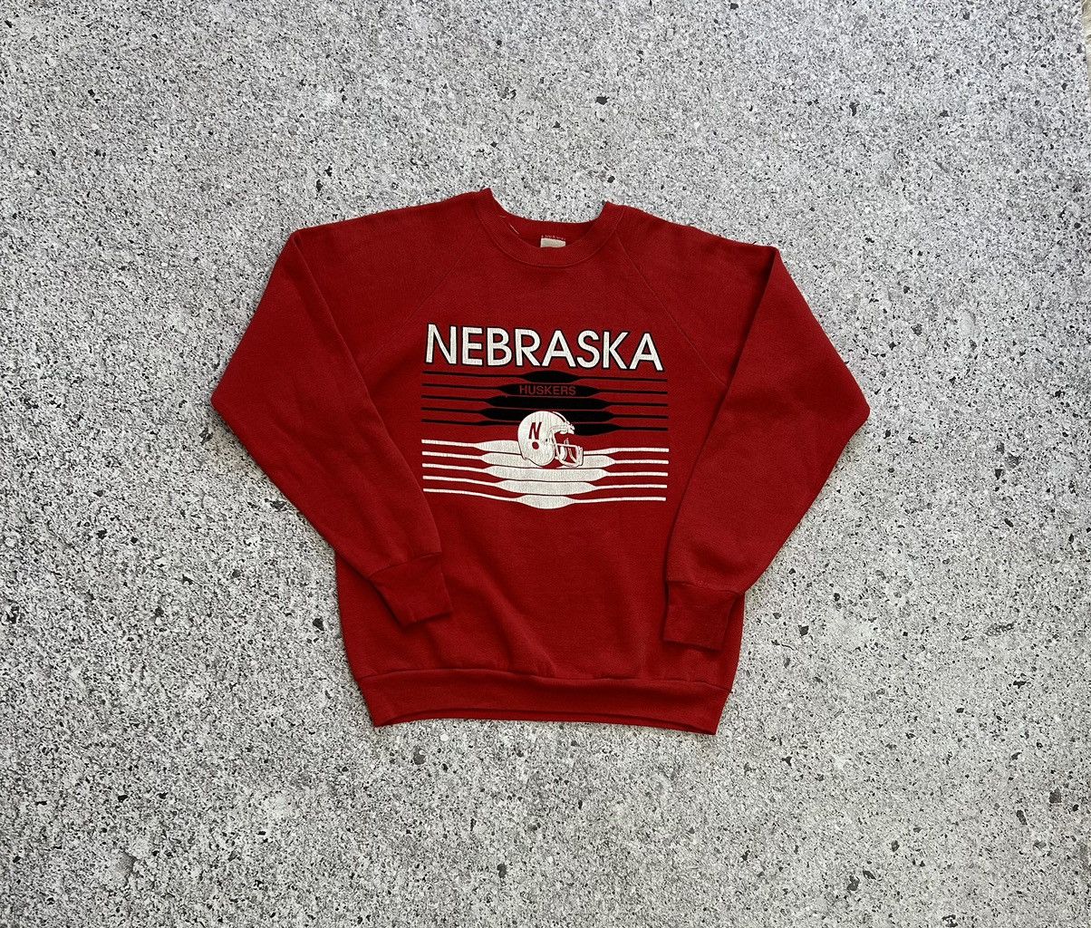 Vintage Vintage 1990’s Nebraska Huskers Football USA Y2K Sweatshirt Size US L / EU 52-54 / 3 - 2 Thumbnail