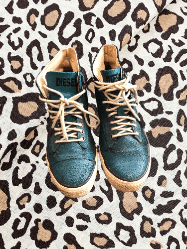 Diesel Y2K Vintage Diesel High Sneakers Streetwear Rare Size US 7 / IT 37 - 1 Thumbnail