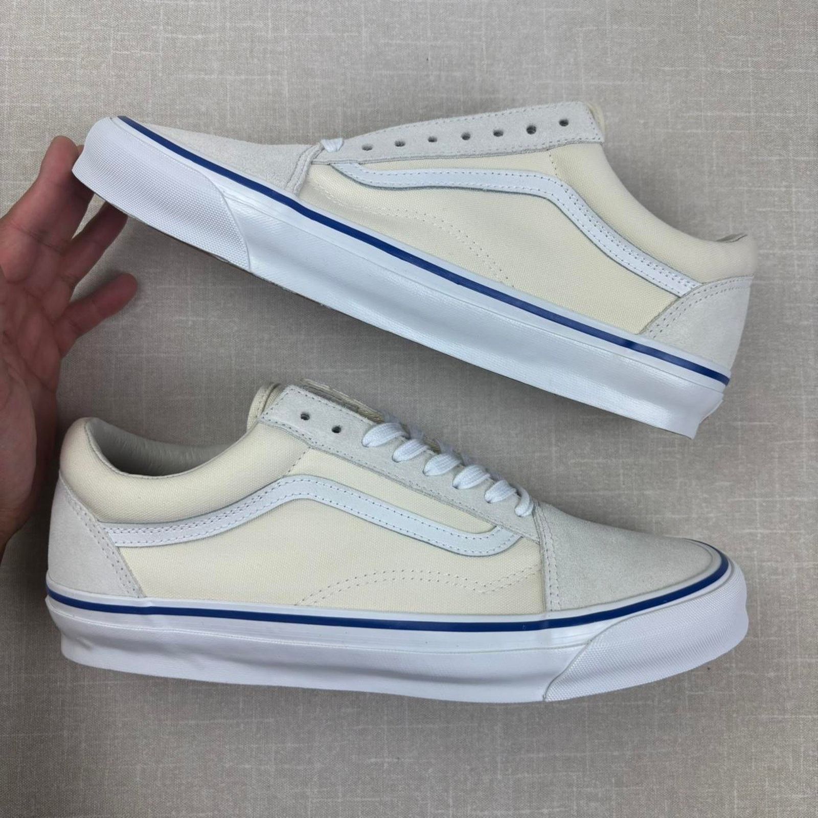 Vans 🐓 2024 Vans Old Skool 36 LX “Off White” 12M Size US 12 / EU 45 - 2 Thumbnail