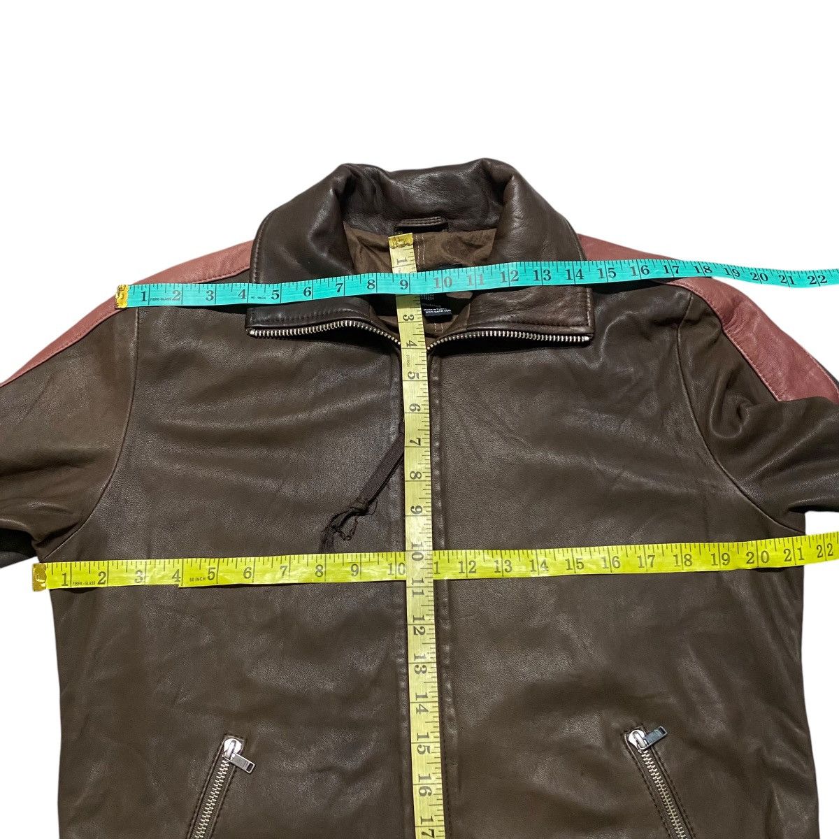 Diesel Vintage Diesel Leather Jacket 'Trabajadores Size US M / EU 48-50 / 2 - 17 Thumbnail