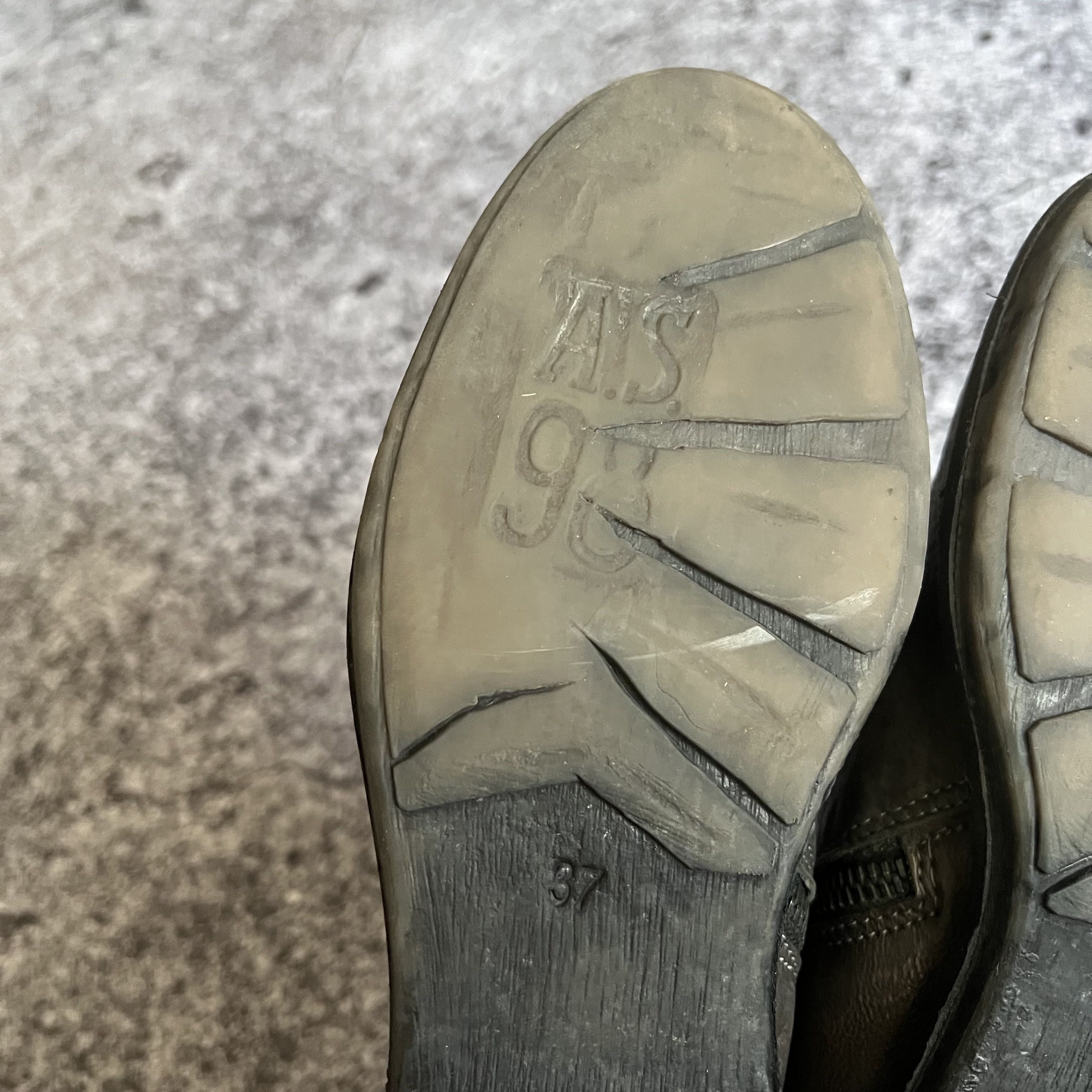 A.S.98 A.S. 98 Boots Shoes Leather Size 37 Size US 7 / IT 37 - 22 Thumbnail