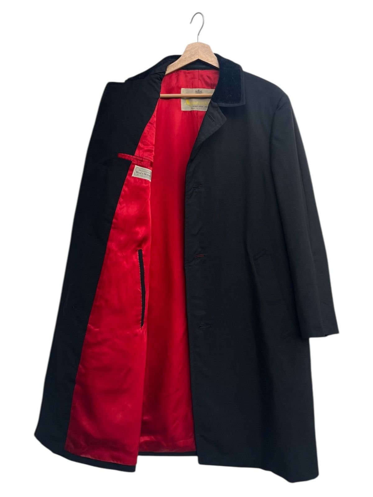Aquascutum Vintage Aquascutum Wool & Mohair Black Coat Size US S / EU 44-46 / 1 - 3 Thumbnail