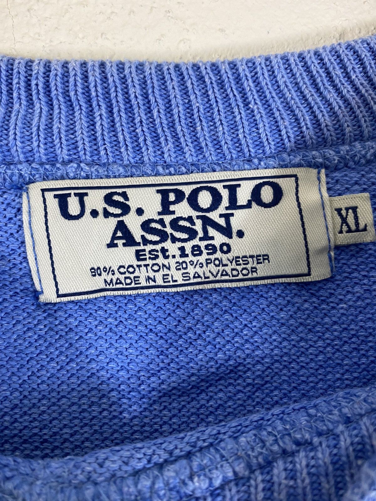 Beverly Hills Polo Club × U.S. Polo Assn. × Vintage Vintage US POLO ASSN Embroidered Logo Sweatshirt Size US M / EU 48-50 / 2 - 5 Thumbnail
