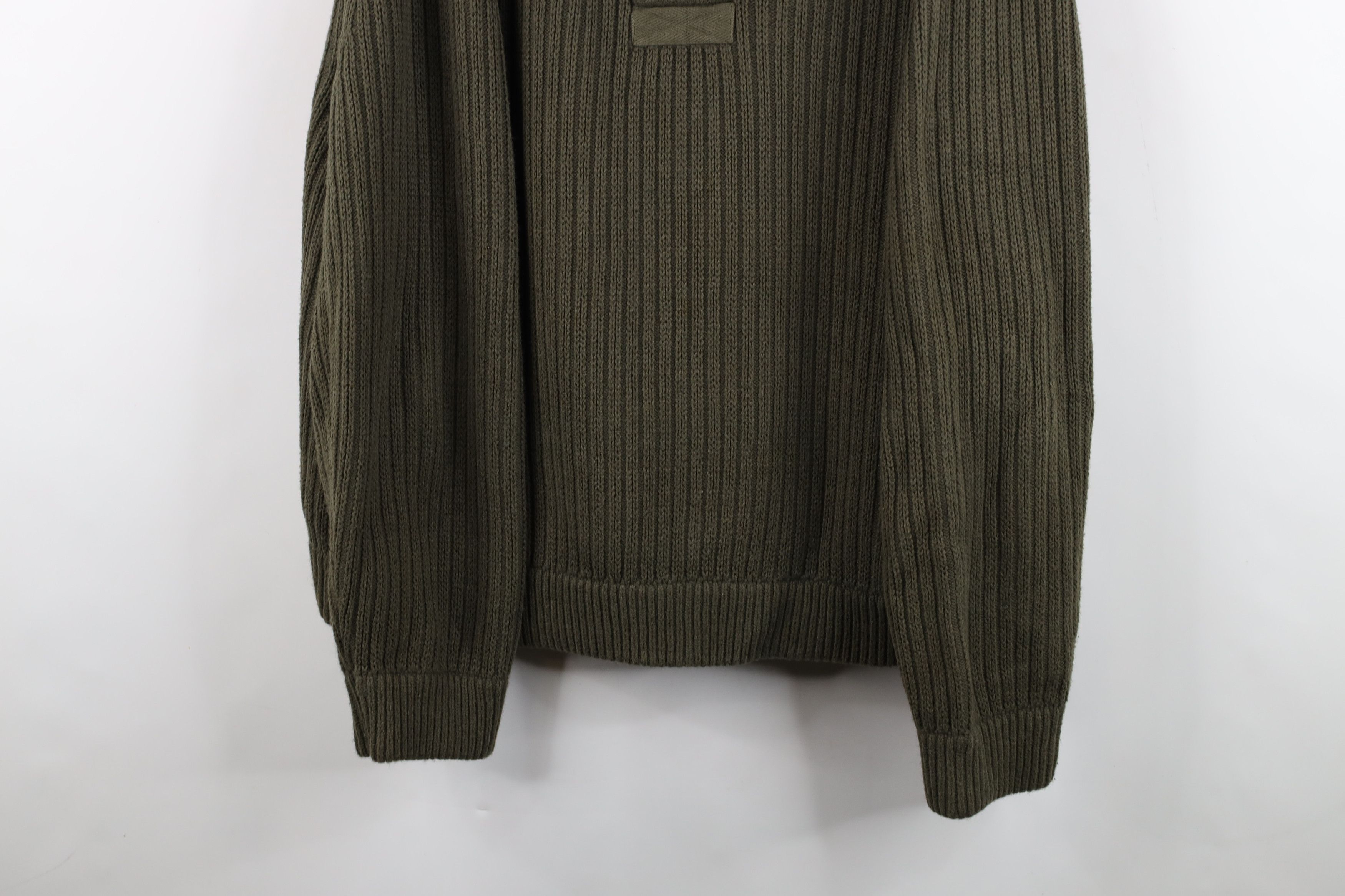 Duluth Trading Company Duluth Trading Co Ribbed Knit High Neck Military Sweater Size US XXL / EU 58 / 5 - 3 Thumbnail
