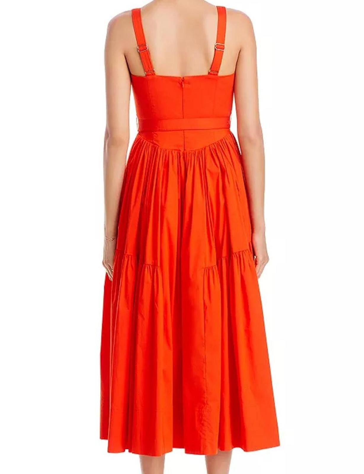 Cinq a Sept $445 NWT Cinq à Sept Amber Tiered Midi Dress Size 10 Medium Size L / US 10 / IT 46 - 2 Thumbnail
