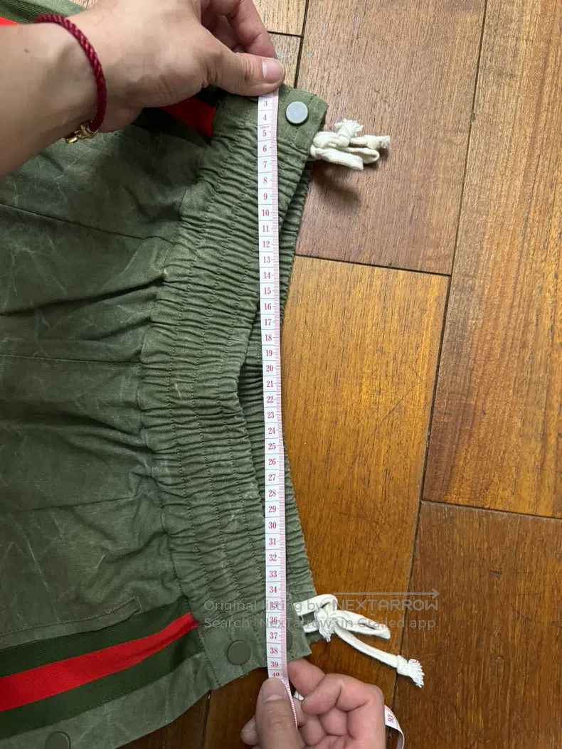 READYMADE Ready Made size 2 Military Fabric Trousers with Red and Gre Size US 38 / EU 54 - 2 Thumbnail