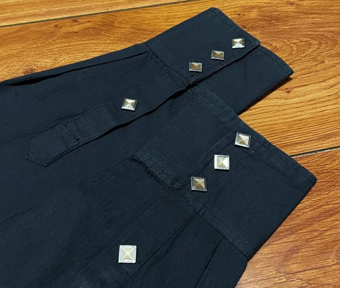 Japanese Brand 2000s Panhandle Slim Musical Note Studded Western Shirt y2k Size US L / EU 52-54 / 3 - 4 Thumbnail