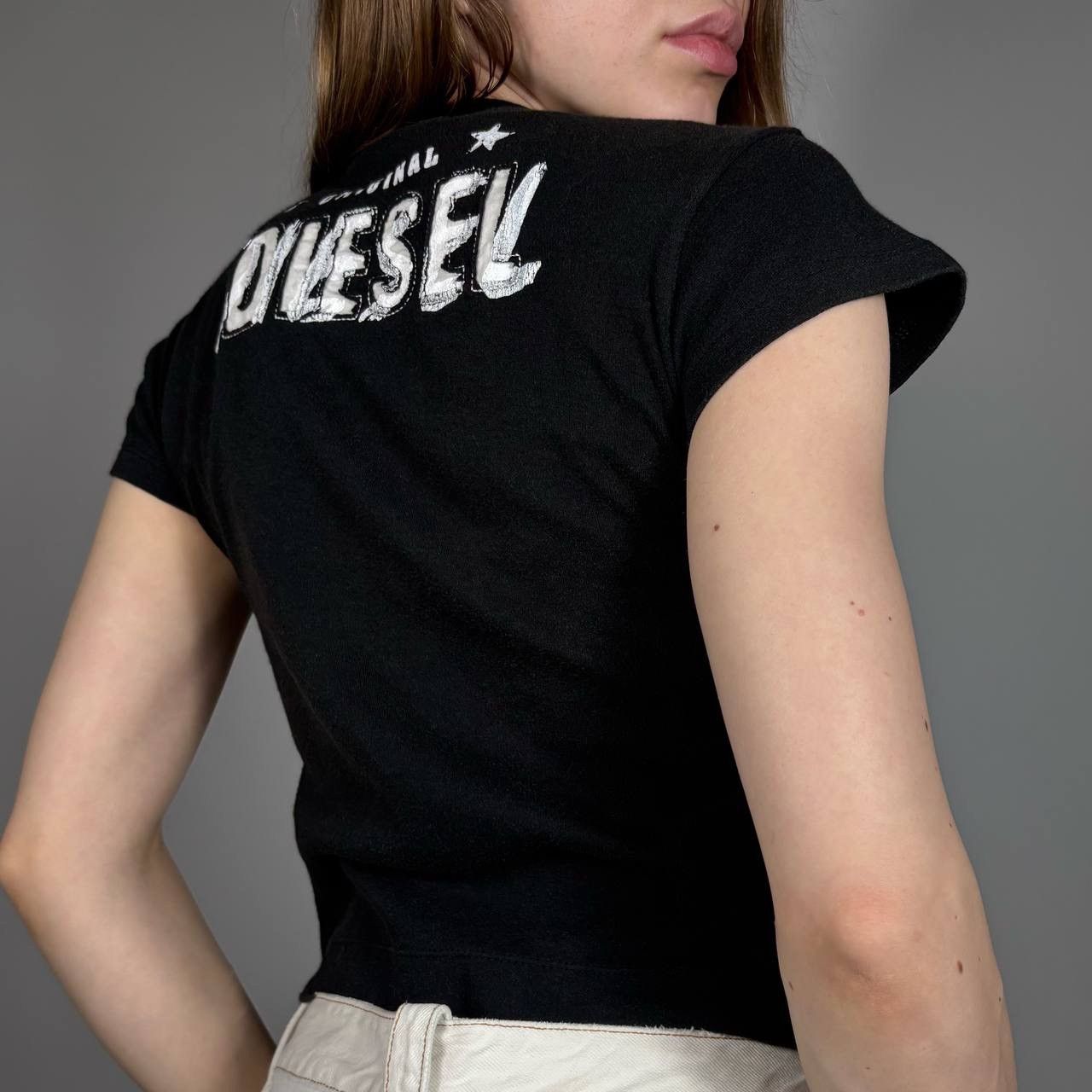 Diesel Vintage Y2K Diesel Japanese Style Big Logo Retro T-shirt Size L / US 10 / IT 46 - 1 Thumbnail