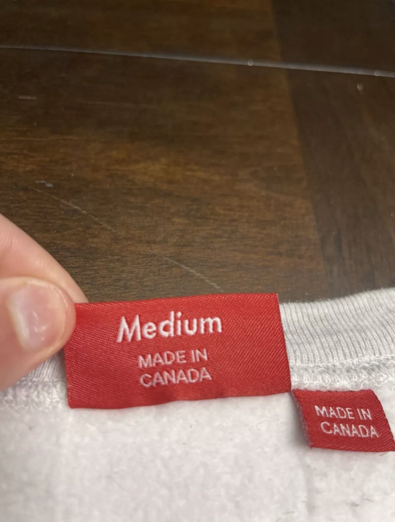 Supreme Supreme Box Logo Crewneck Ash Grey (FW18) Size US M / EU 48-50 / 2 - 6 Thumbnail