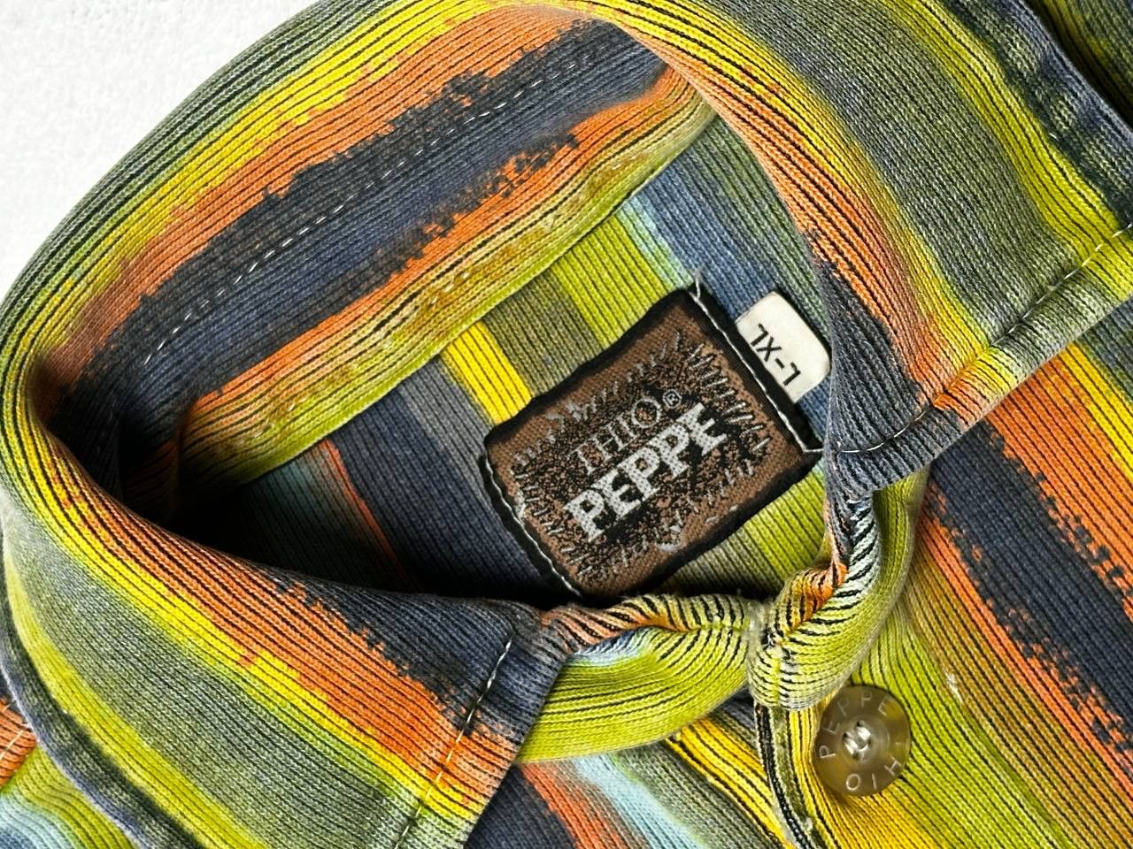 Coogi × Vintage Thio Peppe longsleeve ART 90s Size US XL / EU 56 / 4 - 5 Thumbnail