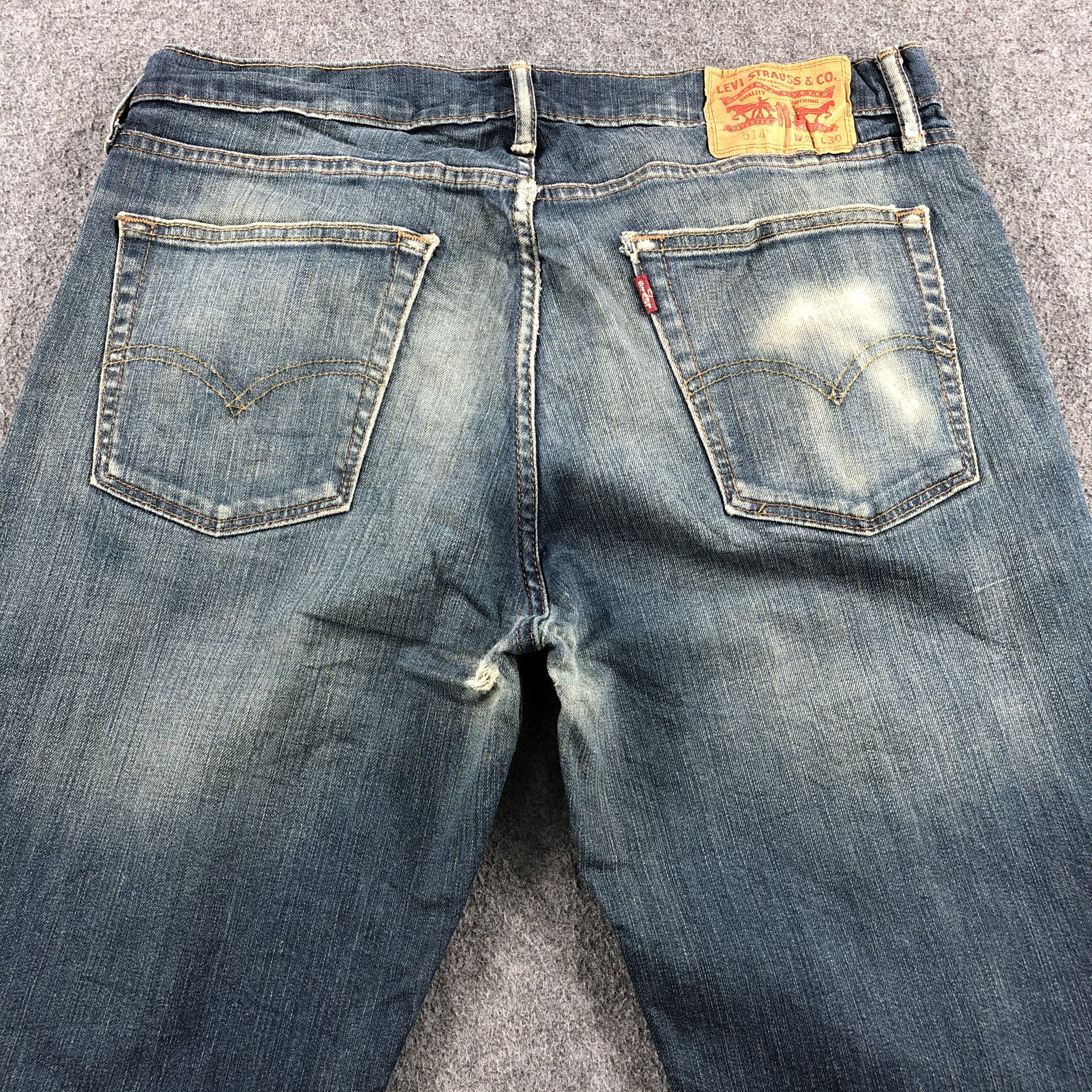 Levi's Vintage Blue Wash Levis 514 Jeans-J2113 Size US 33 - 4 Thumbnail