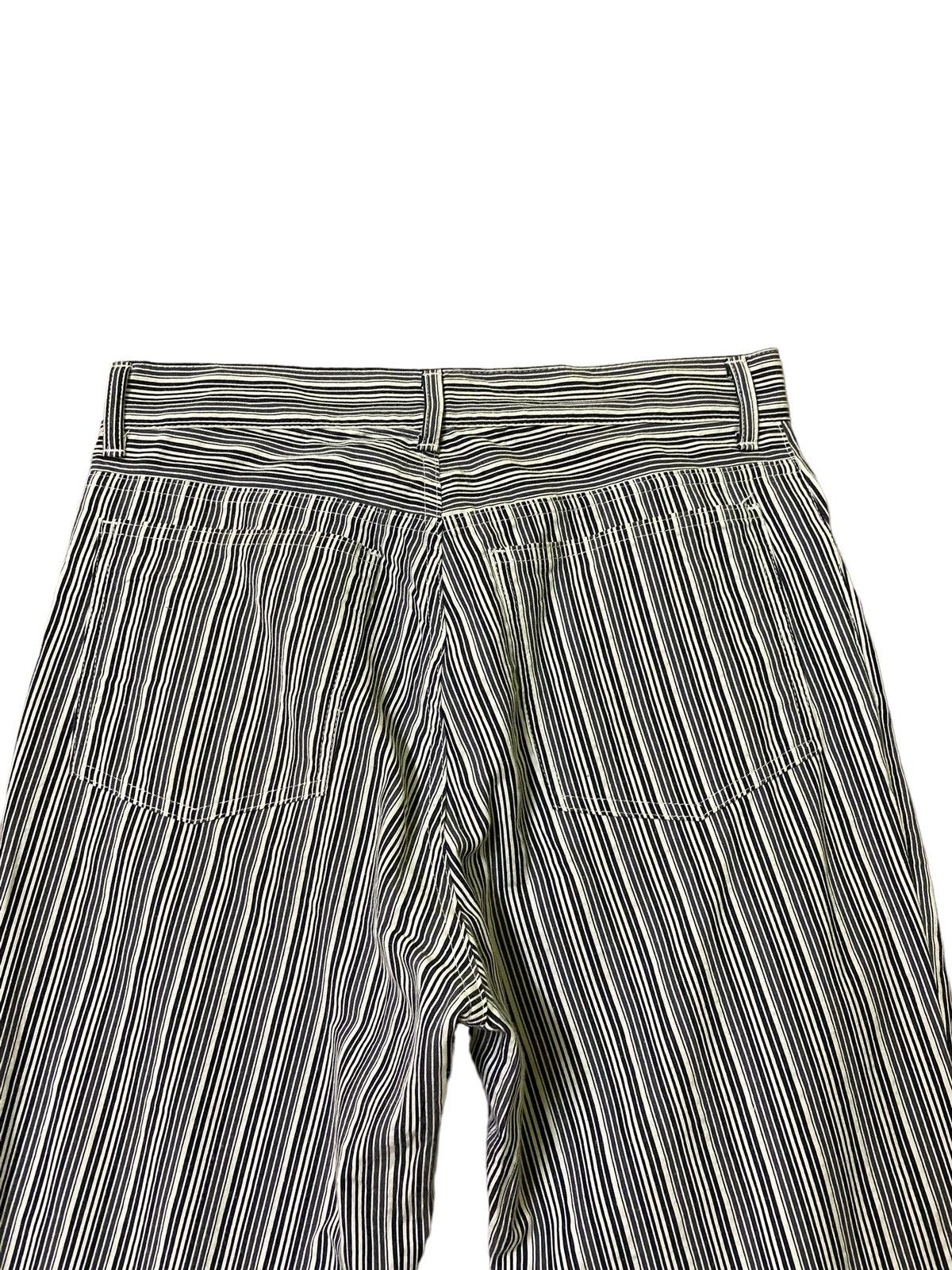 Hysteric Glamour × Vintage AGNES B STRIPED RICK OWENS BALENCIAGA STYLE PANT Size US 29 - 11 Thumbnail