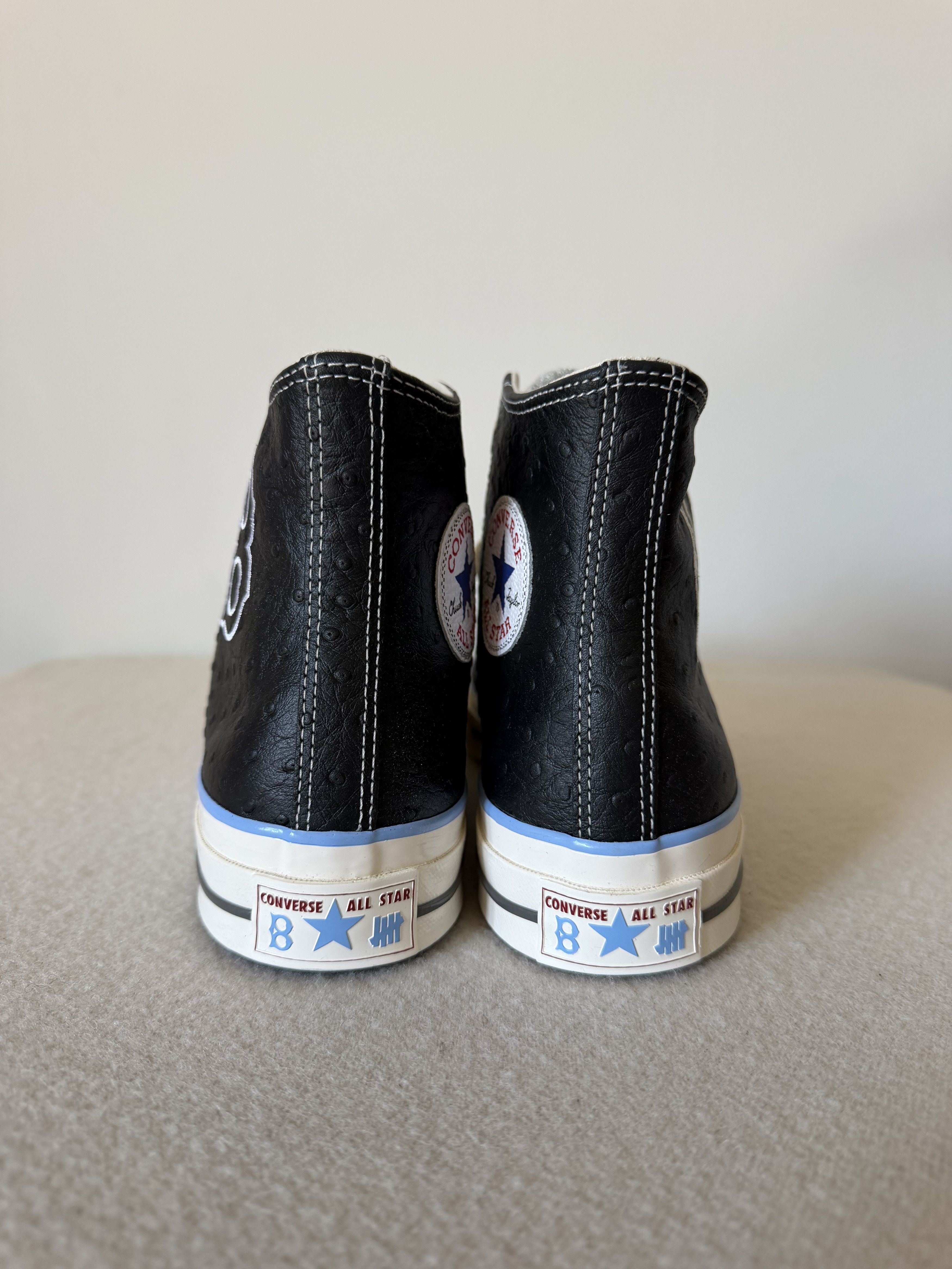 Converse × Undefeated Undefeated Converse Chuck 70 Brooklyn Dodgers in Black Size US 8.5 / EU 41-42 - 5 Thumbnail