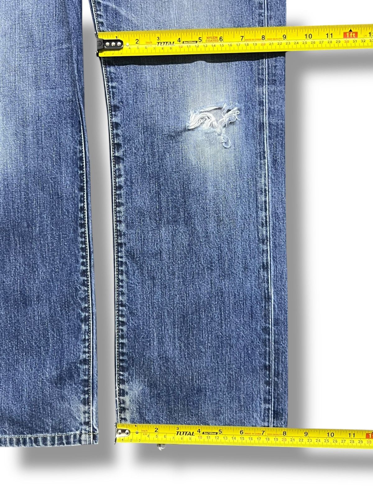 Uniqlo Loose Vintage Uniqlo UJ S002 - Faded Wash Jeans Size US 34 / EU 50 - 17 Thumbnail
