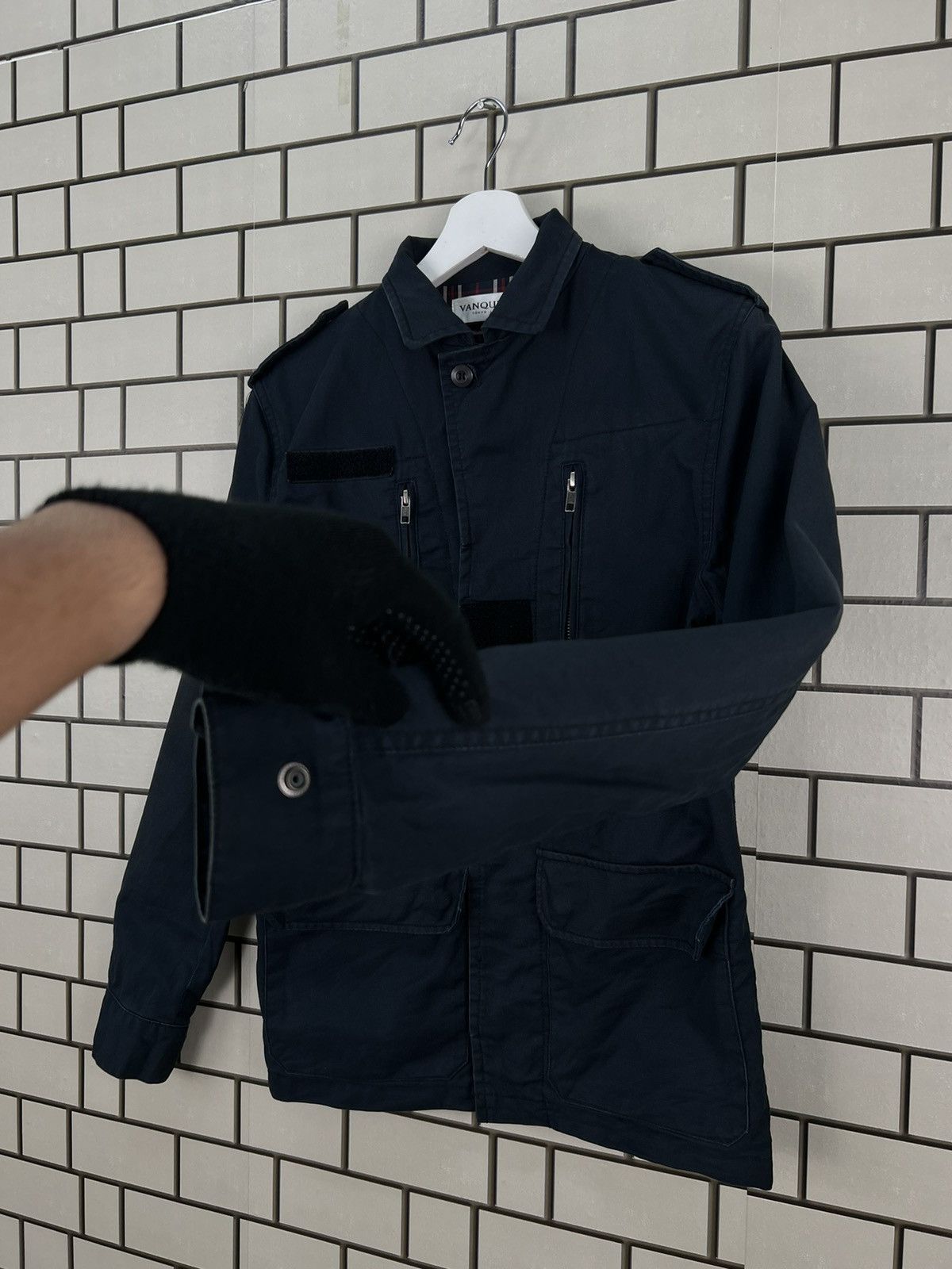Japanese Brand Vanquish Japan Army Stule Tactical Jacket Multipocket Size US L / EU 52-54 / 3 - 5 Thumbnail