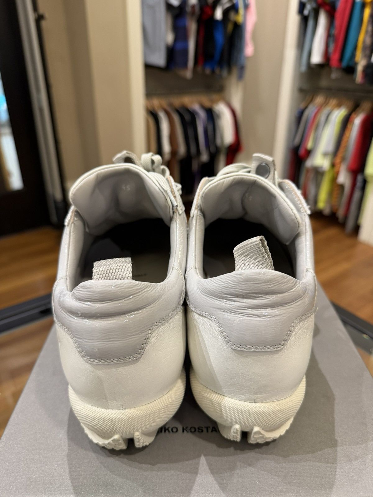 Kiko Kostadinov Kiko Kostadinov Ostro Leather Sneaker - White Size US 12 / EU 45 - 6 Thumbnail